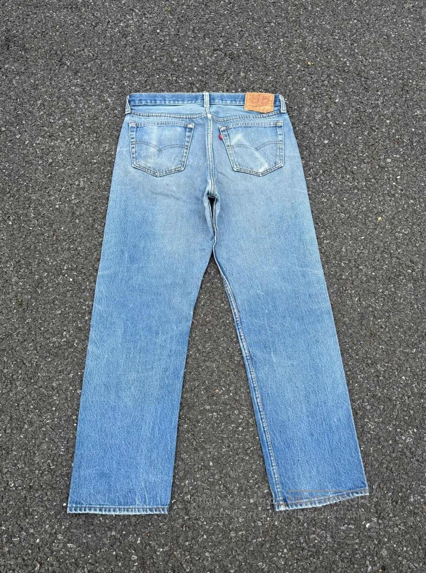 Vintage Vintage Levis 501 90s Jeans. Size US 33 - 5 Thumbnail