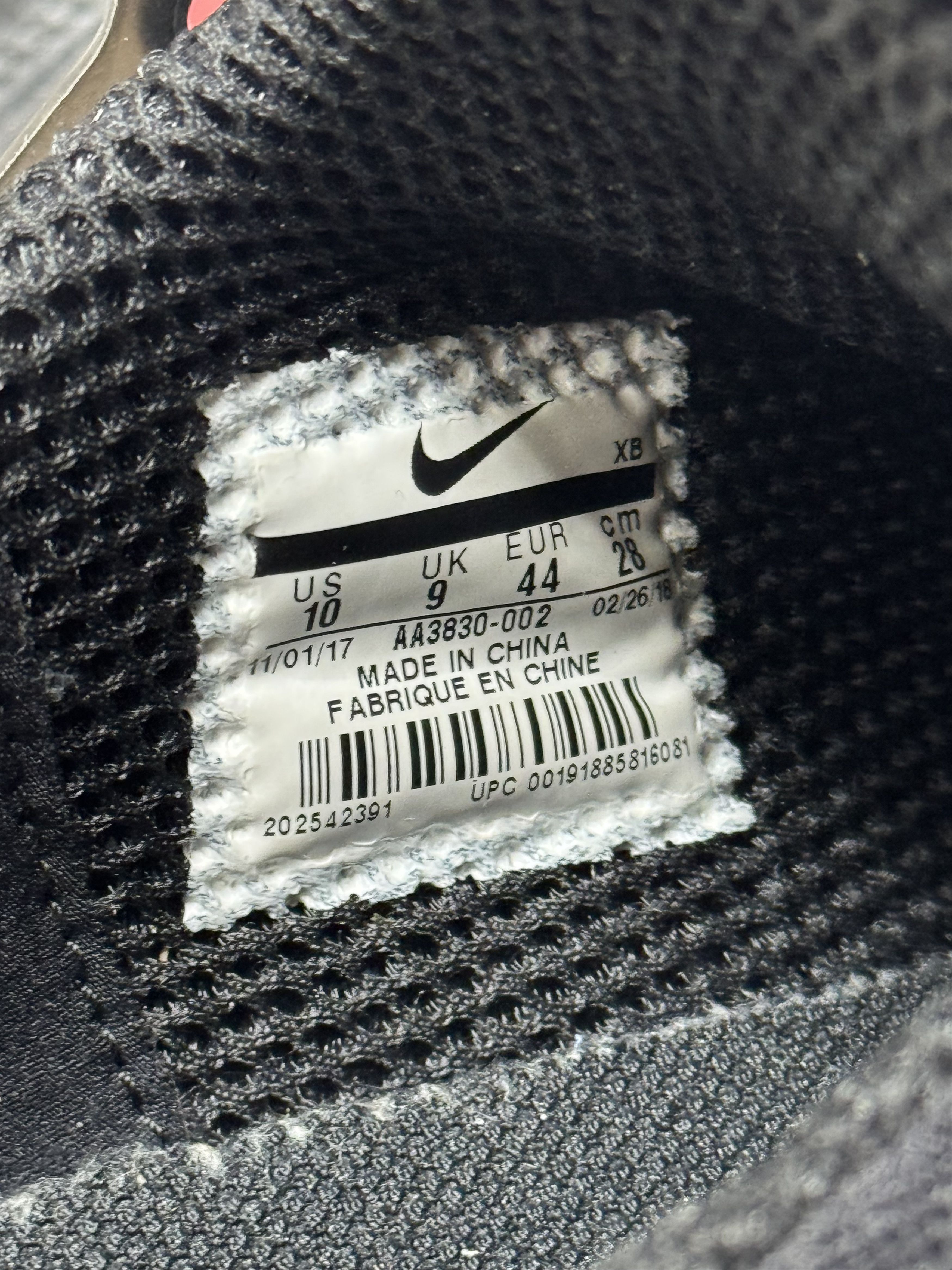 Nike × Off-White Nike Off White Air Presto Black AA3830-002 Size US 10 / EU 43 - 8 Thumbnail