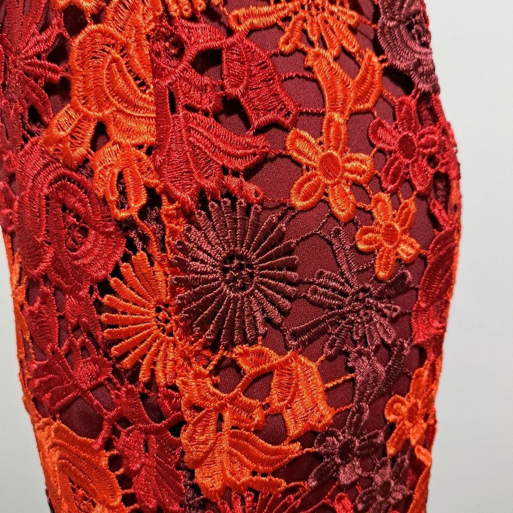 Anthropologie Anthropologie Eva Franco Brigitte Floral Lace Embroidered Cr Size XS / US 0-2 / IT 36-38 - 13 Thumbnail