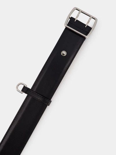 Alexander McQueen o1w1db10725 Size:95/Military Belt in Black Size ONE SIZE - 2 Thumbnail