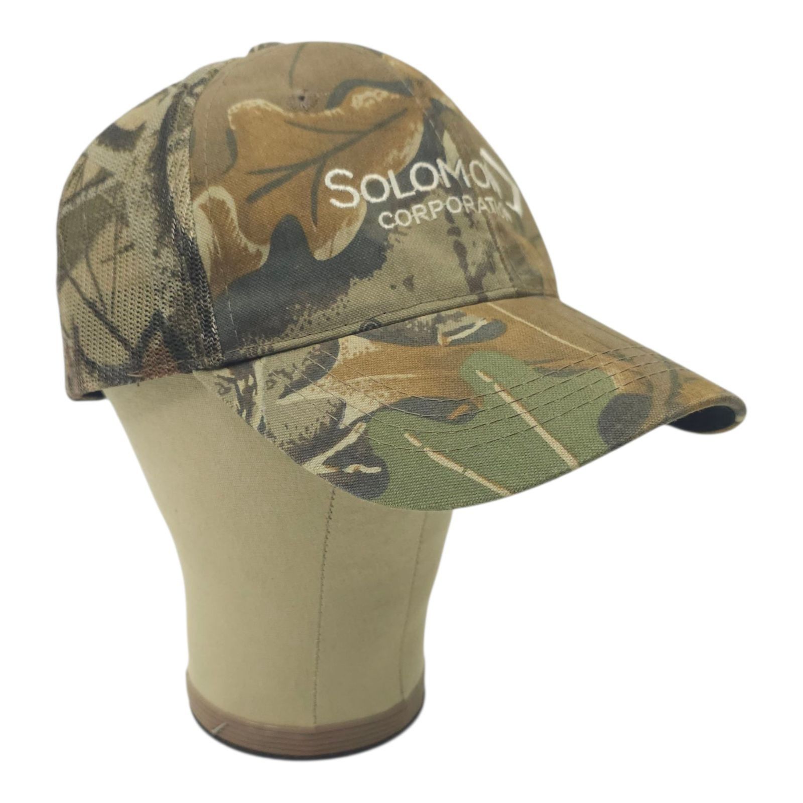 Other Solomon Corporation Mesh Camo Strapback Cap Hat Trucker Hunt Size ONE SIZE - 3 Thumbnail