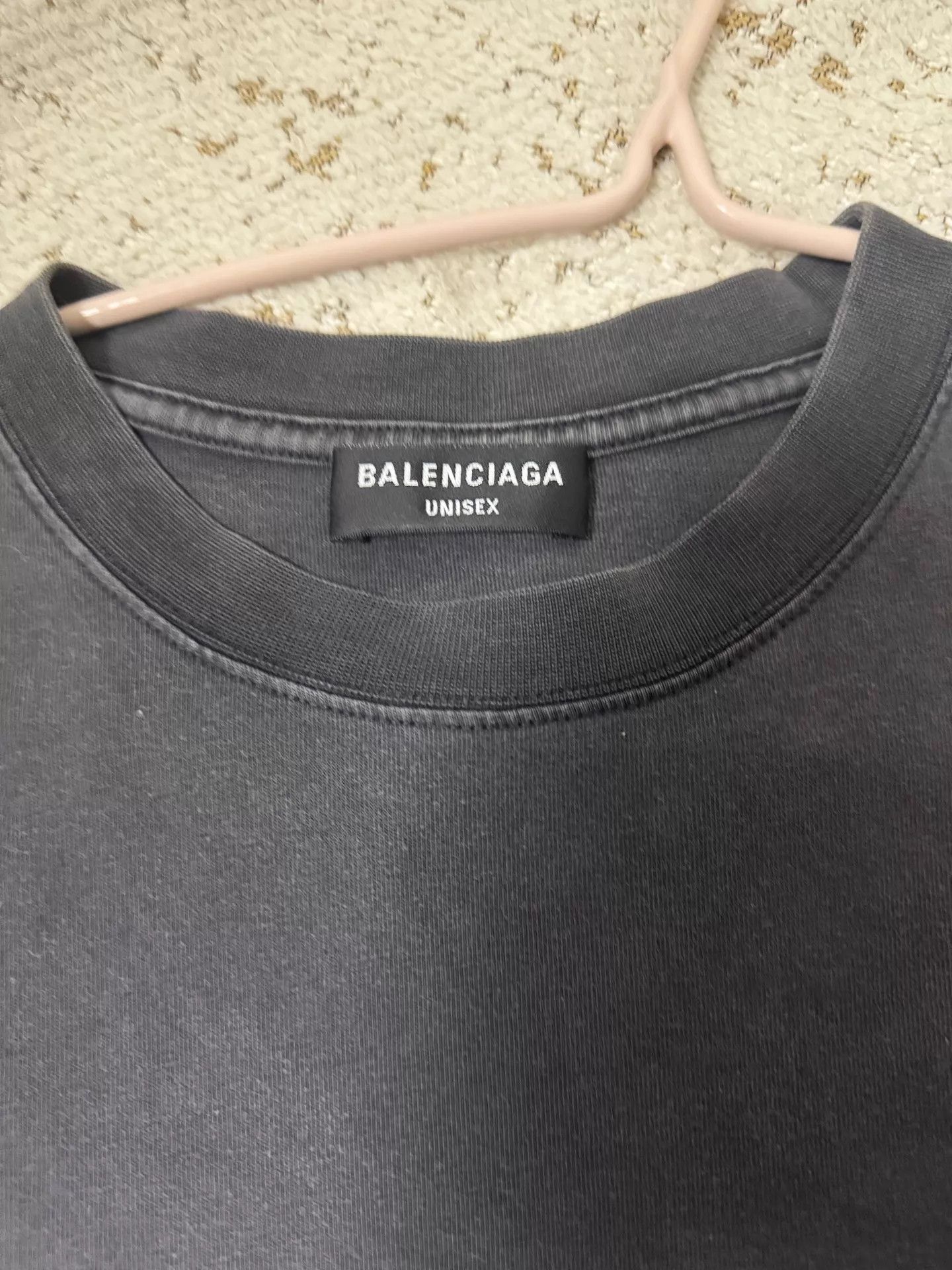 Balenciaga Balenciaga Distressed Padlock Short Sleeve T-shirt M 99 New Size US M / EU 48-50 / 2 - 3 Thumbnail