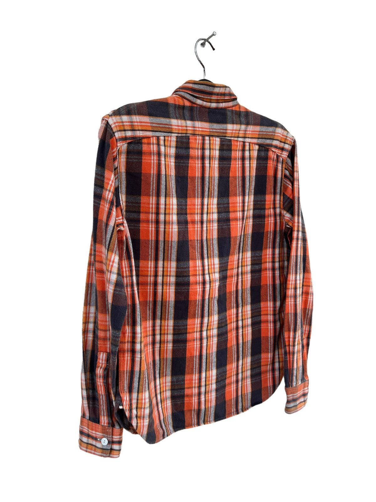 Flannel Fob Factory Japan Selvedge Gusset Check Flannel Work Shirt Size US M / EU 48-50 / 2 - 14 Thumbnail
