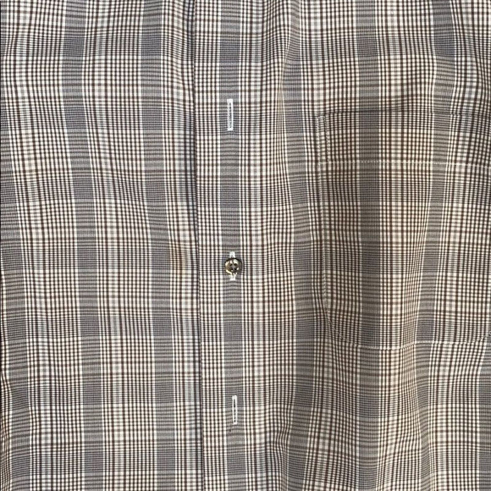 Jos. A. Bank Joseph A Bank Brown Plaid Button Down Shirt | Sz 16 ½ - 34 Size US L / EU 52-54 / 3 - 4 Thumbnail
