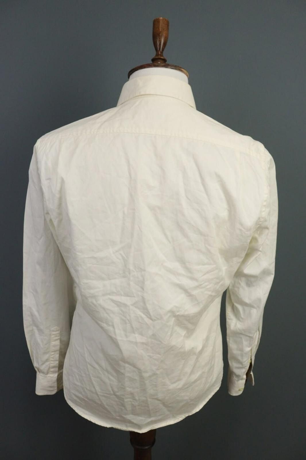 Kenzo Kenzo Homme White Long Sleeve Button Down Shirt Size 41 / 16 Size US M / EU 48-50 / 2 - 10 Thumbnail