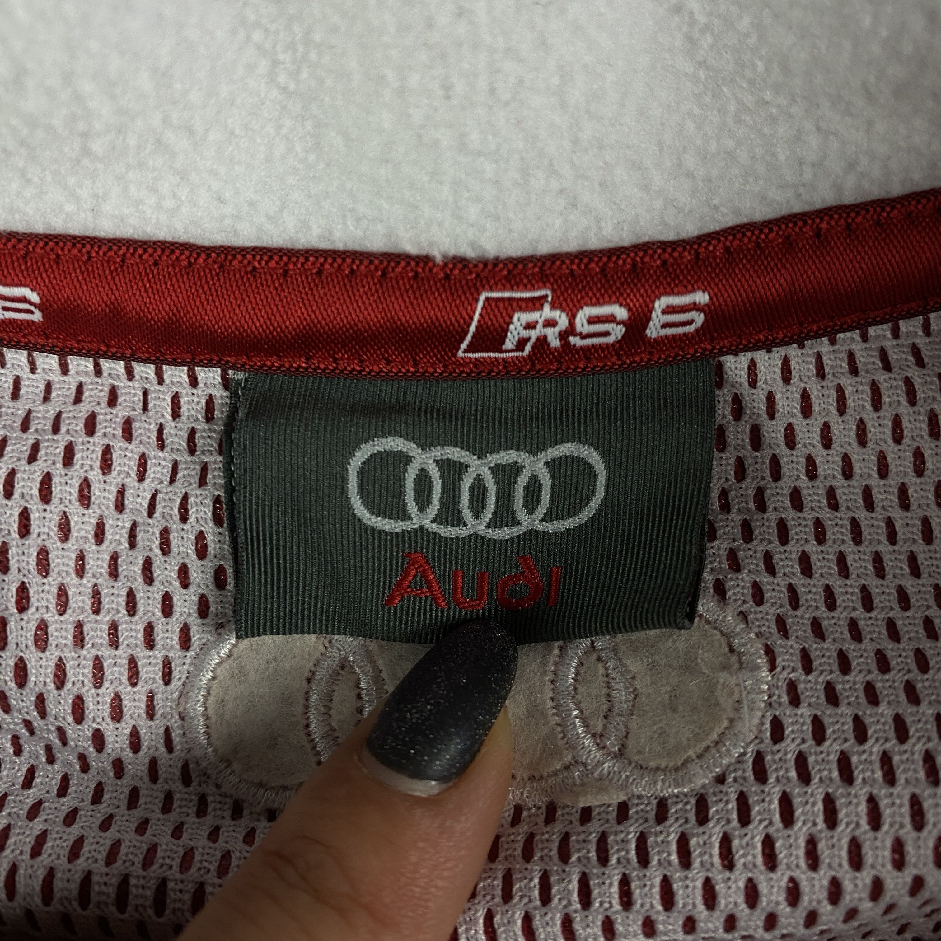 Audi Men’s Racing Fleece Jacket Audi RS 6 Size L Red Size US L / EU 52-54 / 3 - 7 Thumbnail