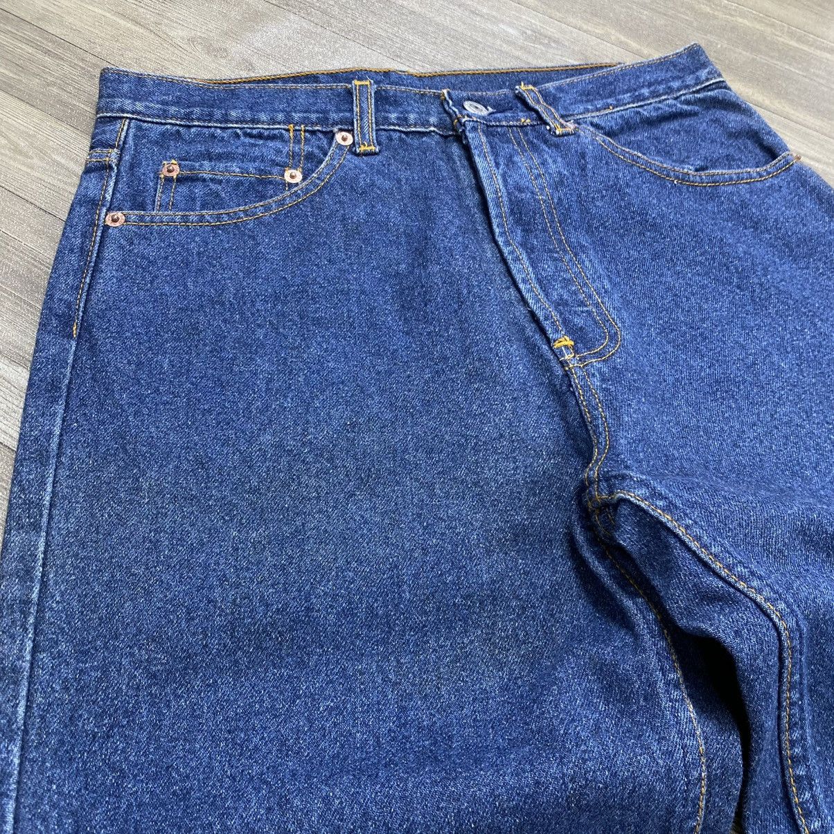 Levi's Vintage Clothing 🇺🇸1990s Vintage Levis 501 31x34 Straight Leg Faded Jeans Size US 29 - 4 Thumbnail