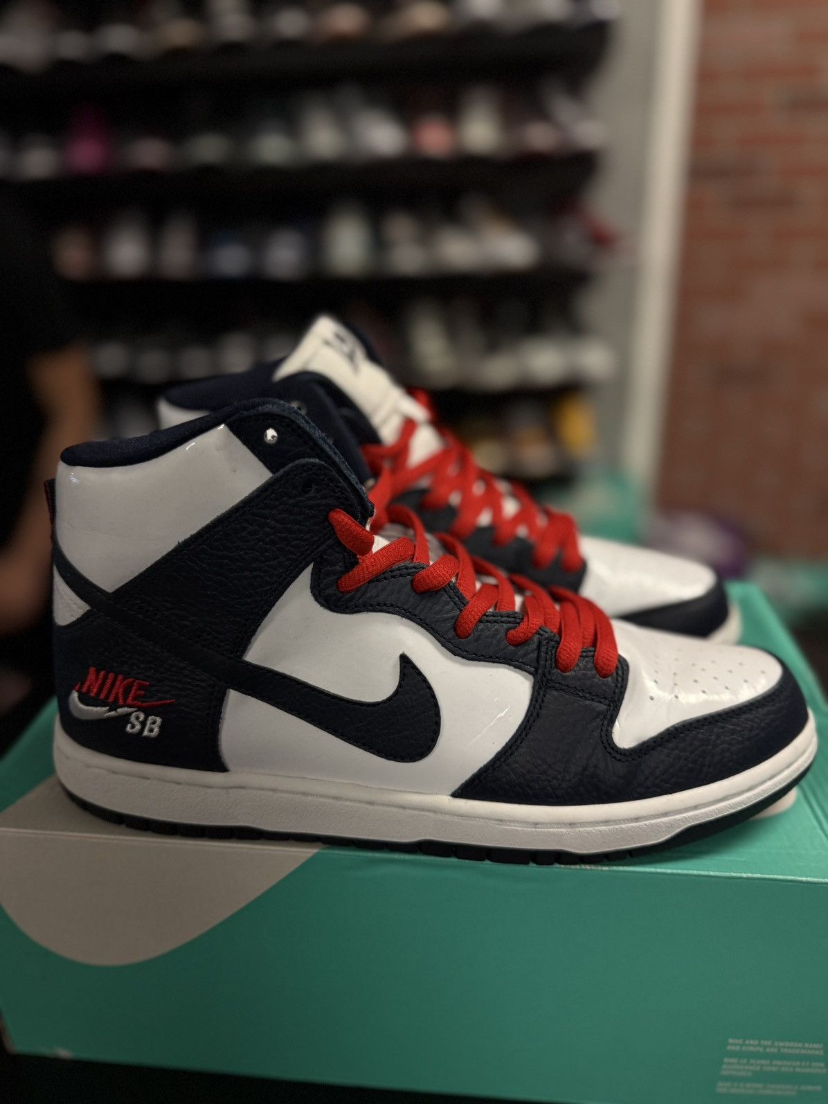 Nike Nike MEN'S SB Zoom Dunk High Pro SIZE 11 854851 441 Size US 11 / EU 44 - 3 Thumbnail