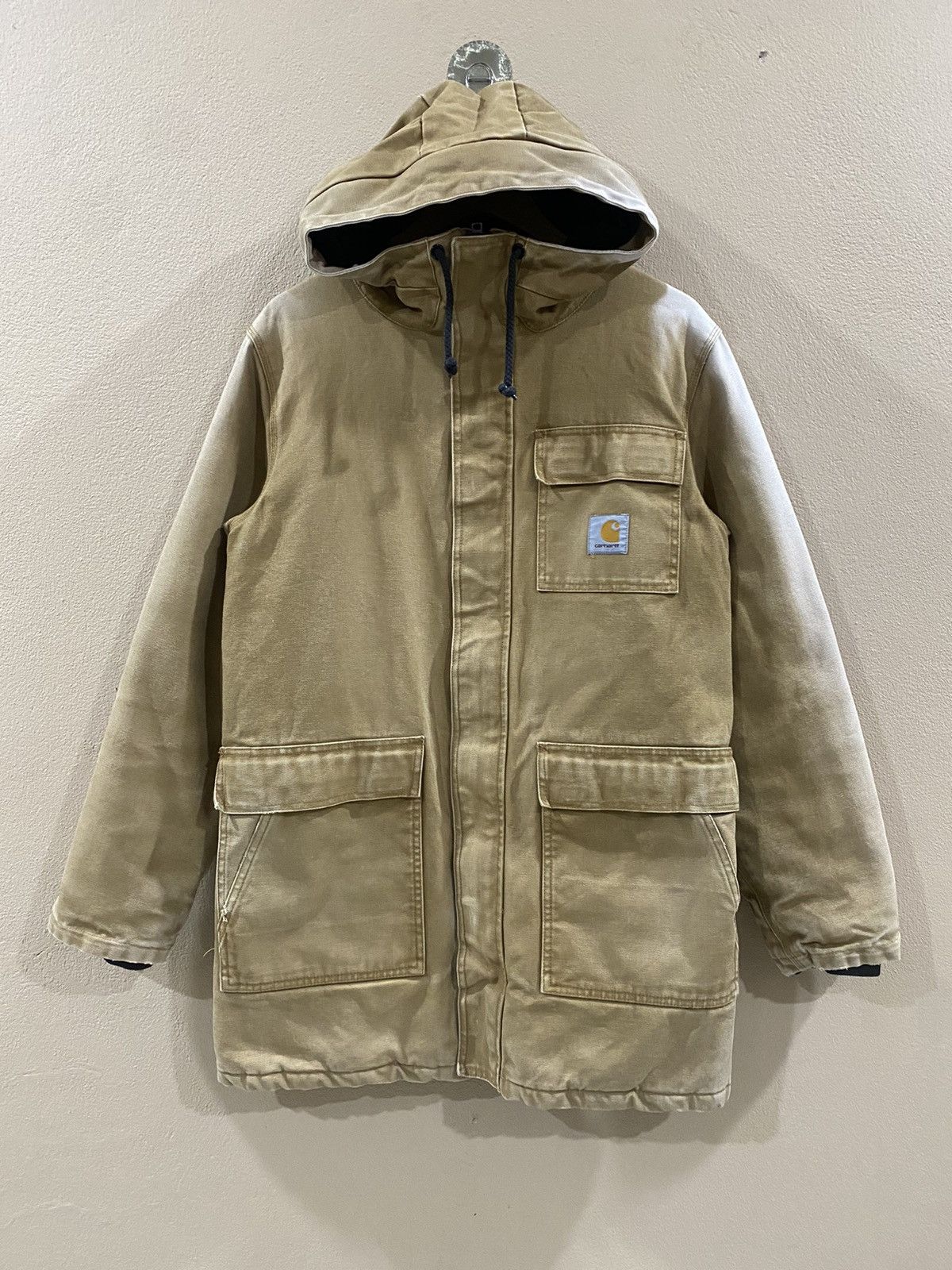 Carhartt RARE CARHARTT SIBERIAN PARKA FADED BROWN Size US S / EU 44-46 / 1 - 1 Thumbnail