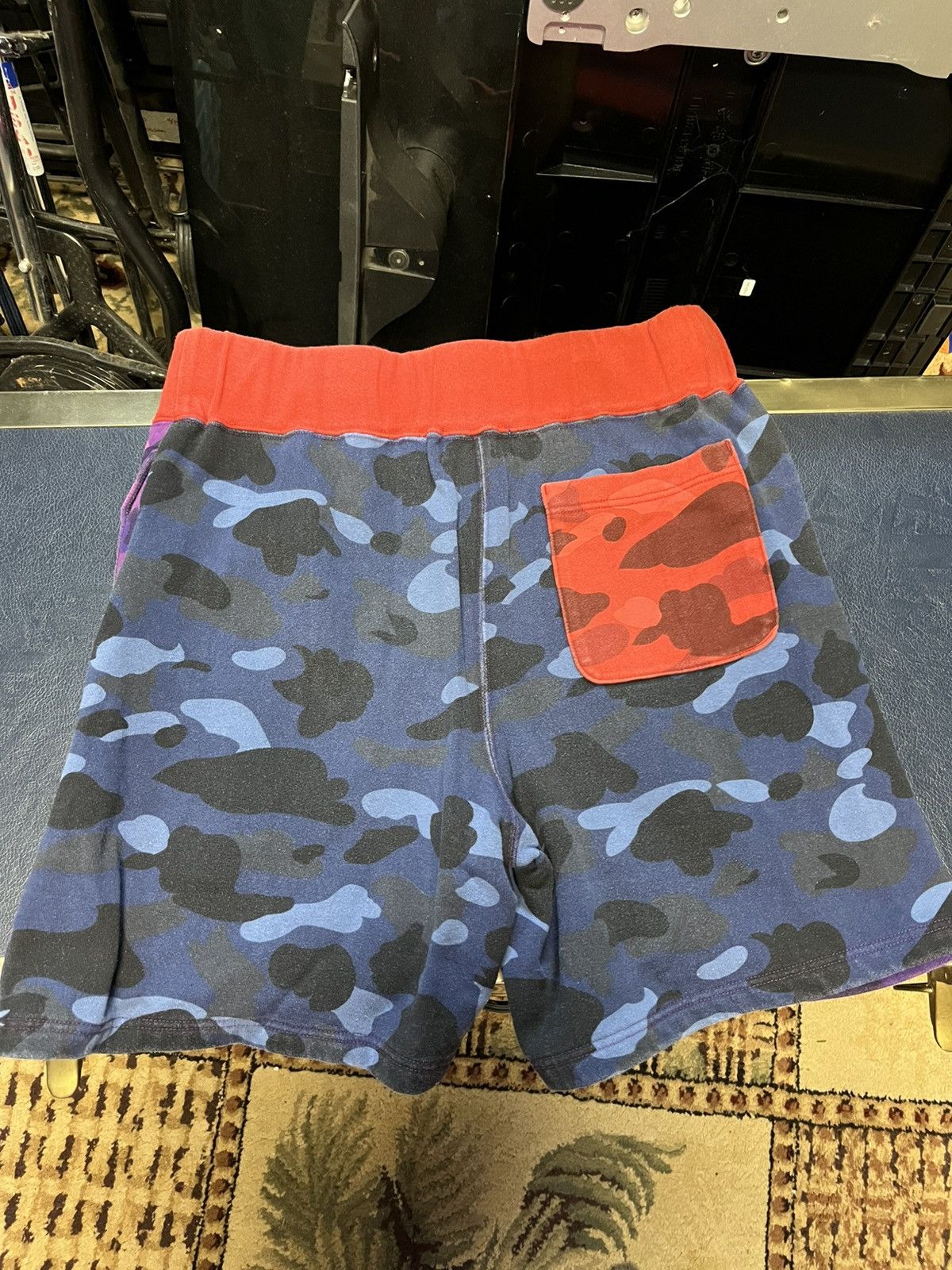 Bape Bape Crazy Camo Sweat Shorts Size US 31 - 2 Thumbnail