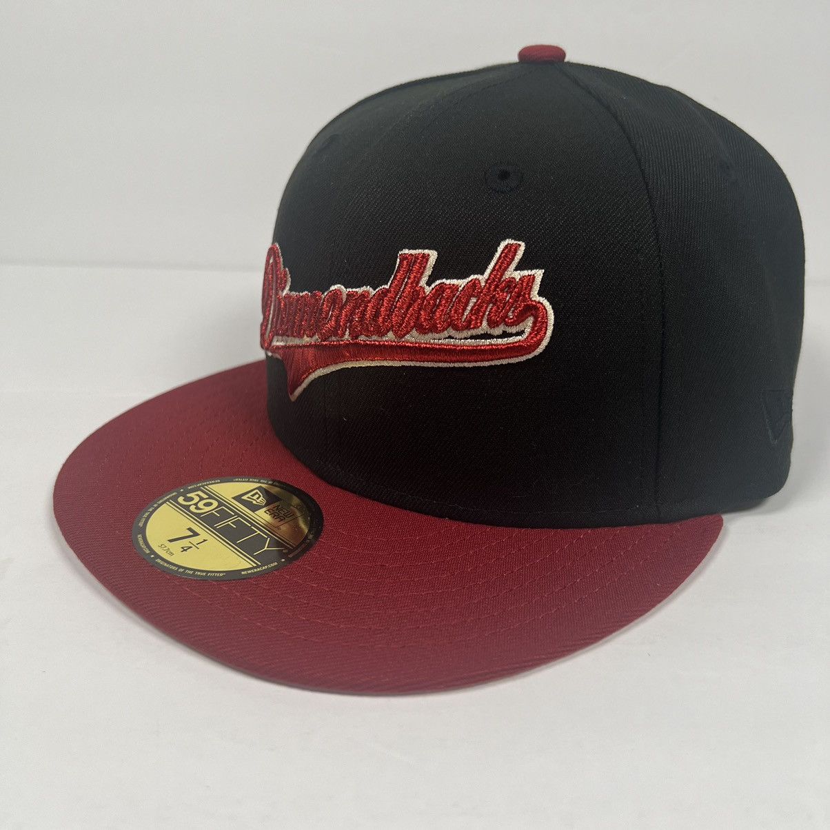 Hat Club Hat Club Arizona Diamondbacks Black UV Pink Script Sz 7 1/2 Size ONE SIZE - 2 Thumbnail