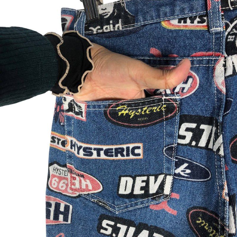 Hysteric Glamour Hysteric Glamour X-Girl Size 1 Ladies Jeans Size 26" / US 2 / IT 38 - 8 Thumbnail