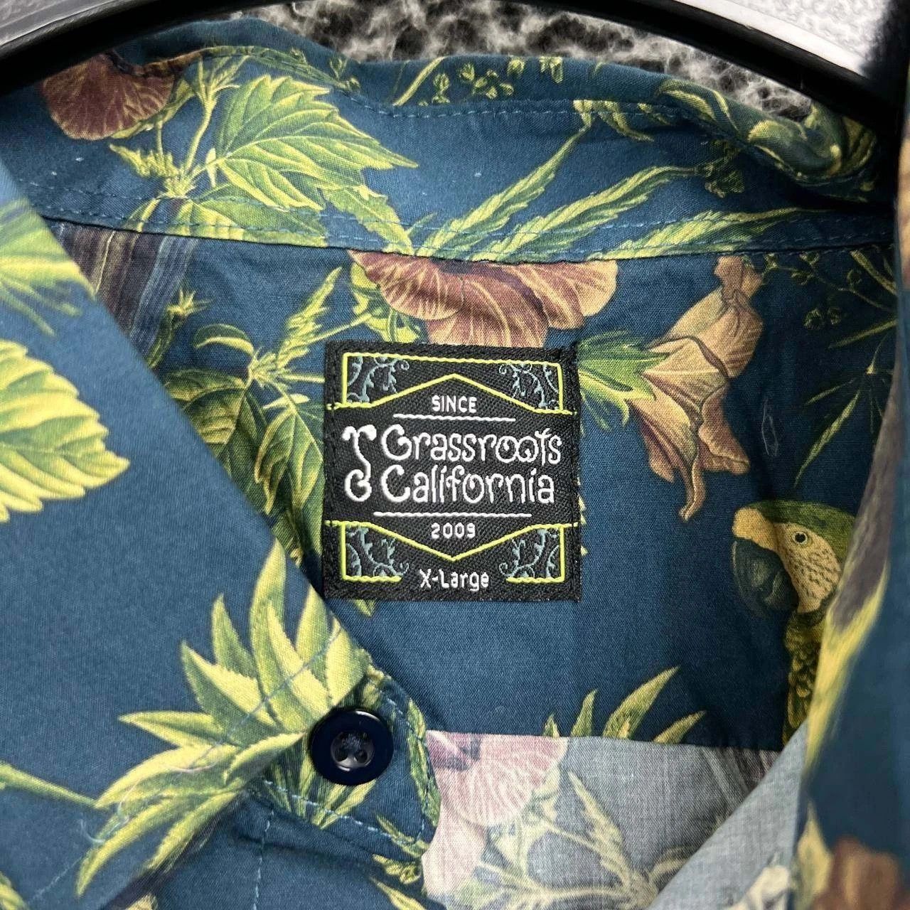 Grassroots California Greg Lutzka Shirt Men Hawaiian Button Up Short Sleeve XL Size US XL / EU 56 / 4 - 6 Thumbnail