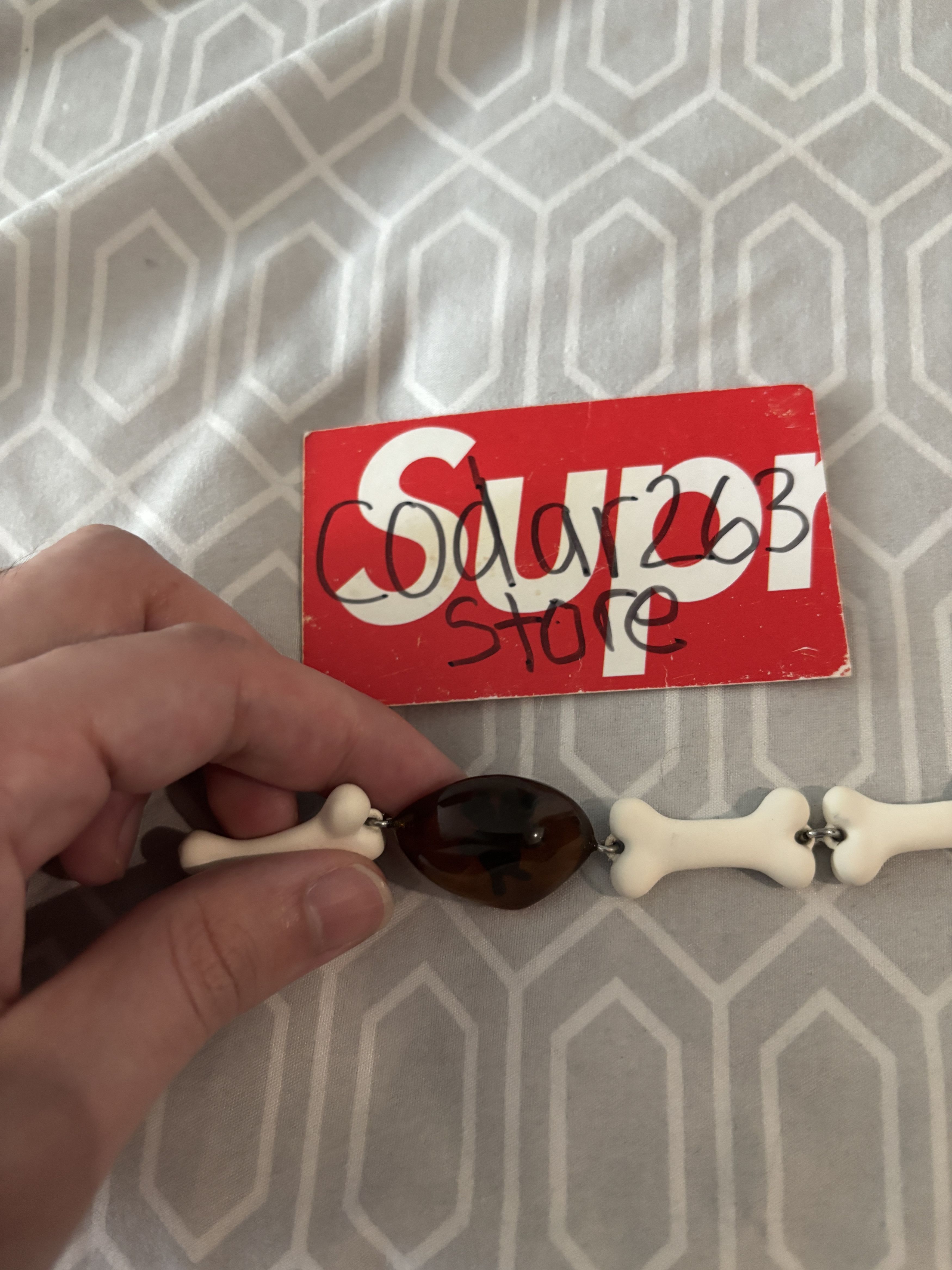 Heaven by Marc Jacobs Bladee Bones Teddy Bracelet Heaven by Marc Jacobs Drain Gang Size ONE SIZE - 3 Thumbnail