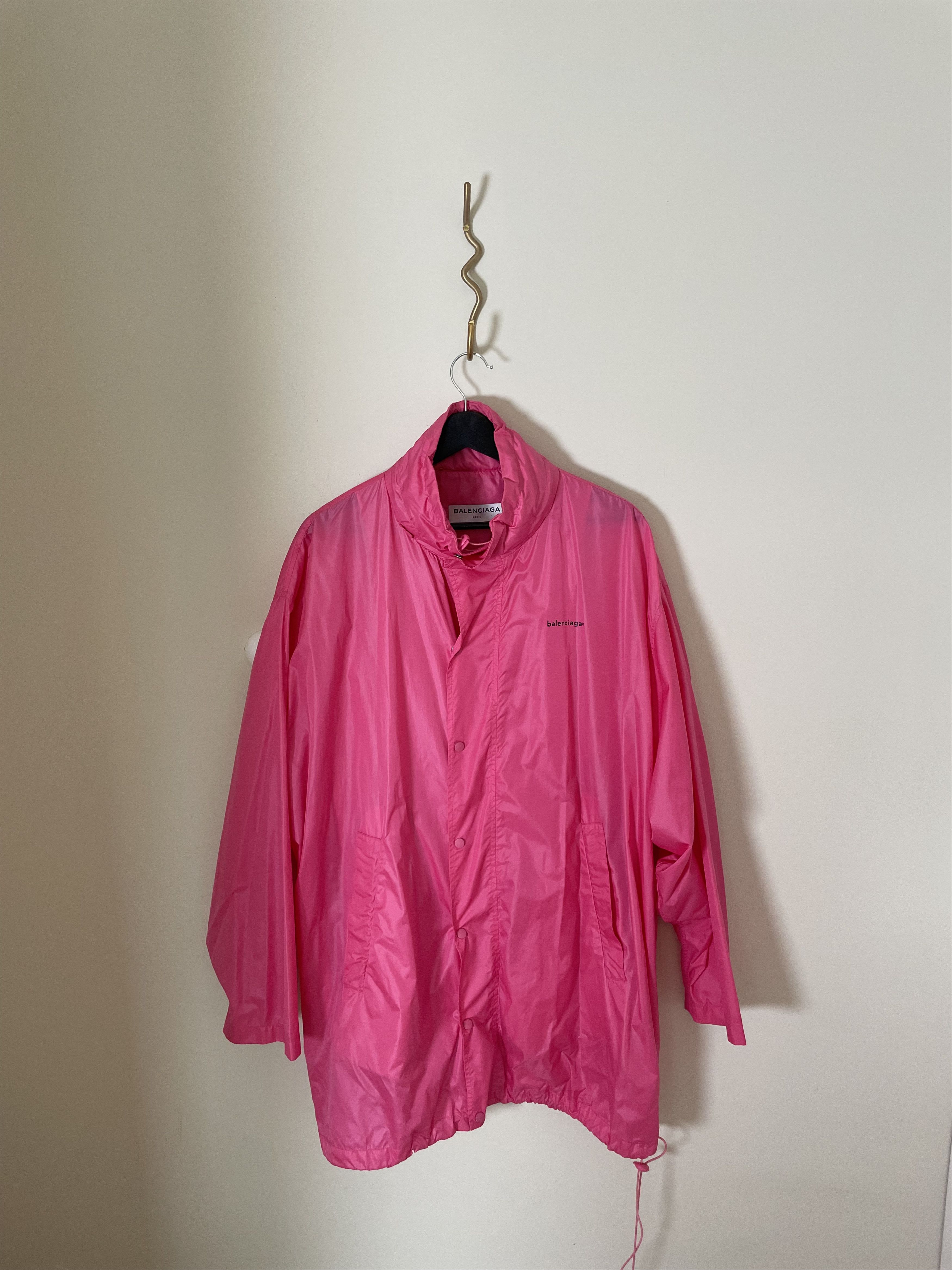 Balenciaga Balenciaga Pink Copyright Logo Track Jacket Size US M / EU 48-50 / 2 - 1 Thumbnail