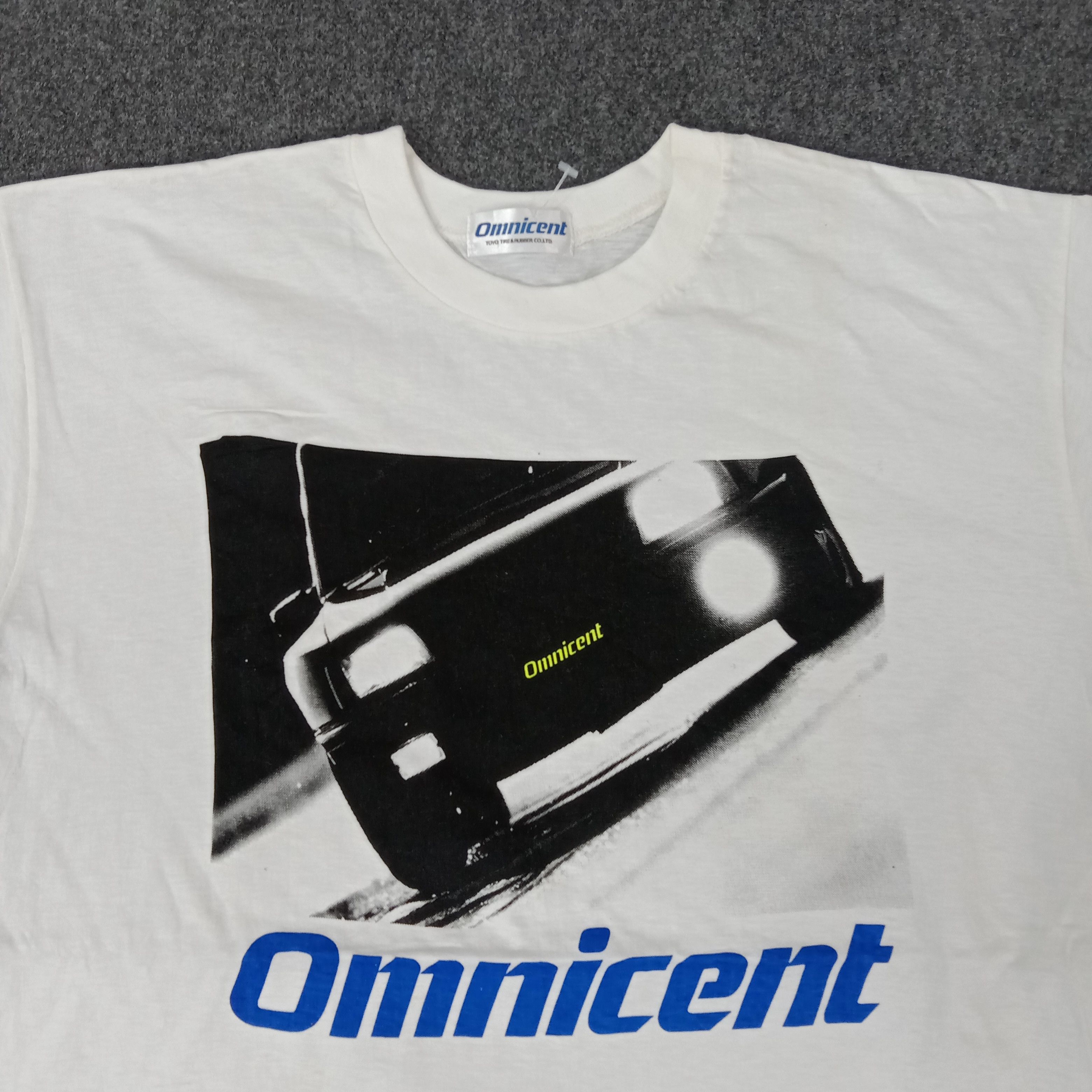 Vintage Omnicent Racing Motorsports Team Promo Tshirt Size US M / EU 48-50 / 2 - 2 Thumbnail