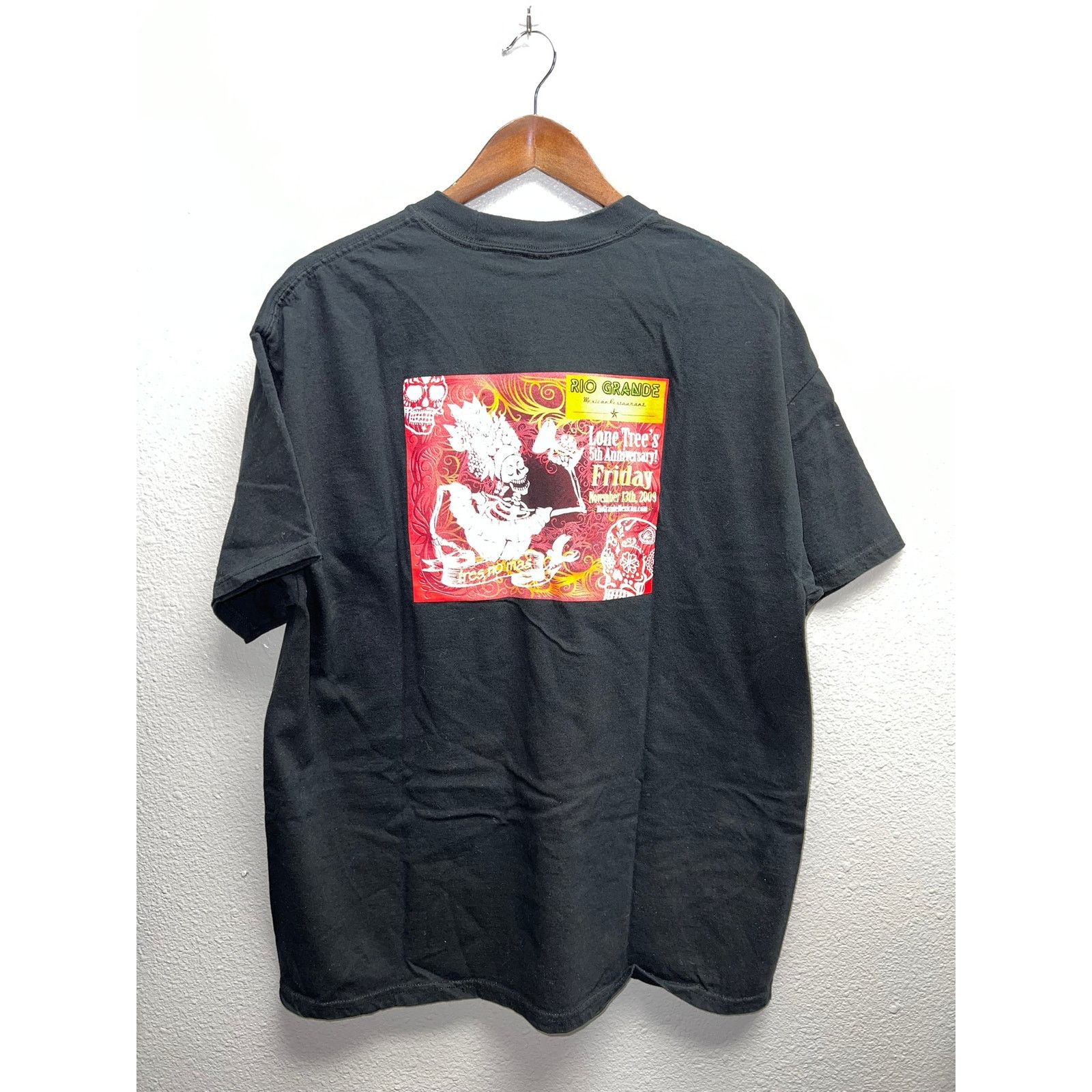 Hanes Vintage Mexican Restaurant Shirt Rio Grande Lone Tree Tee XL Size US XL / EU 56 / 4 - 1 Thumbnail
