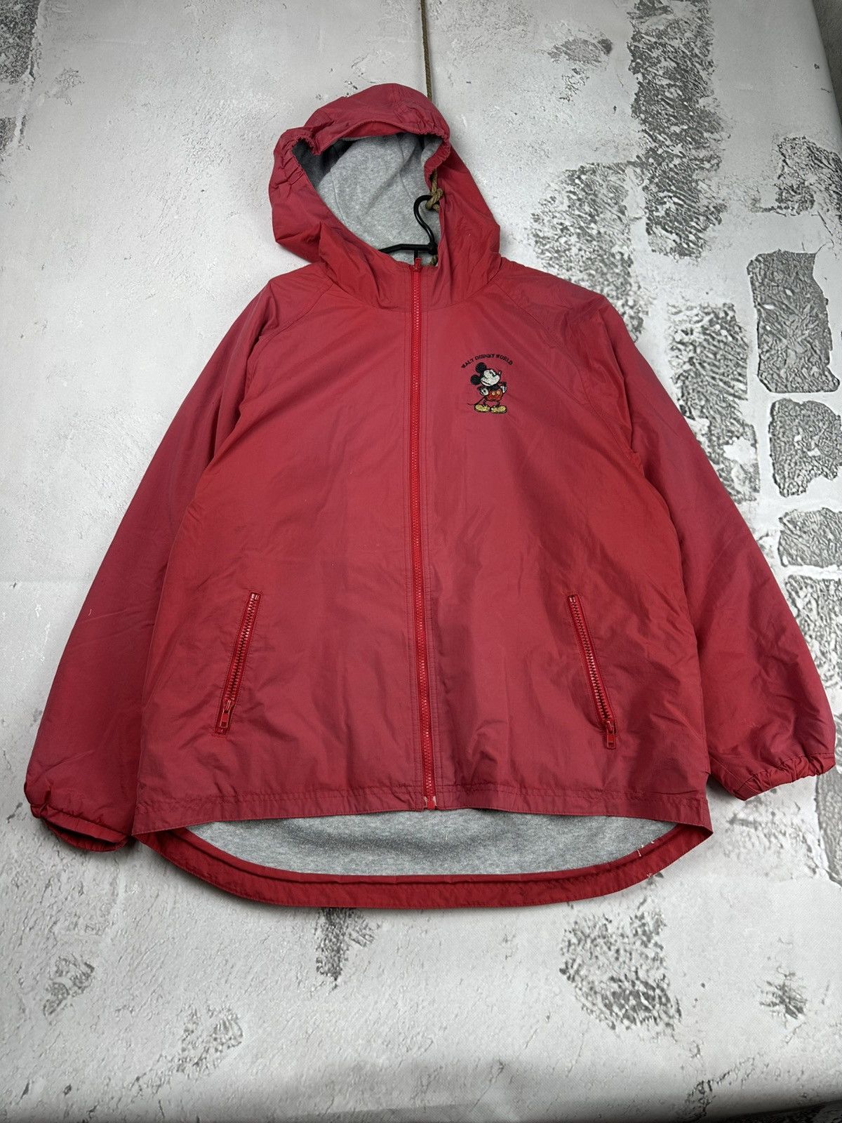 Disney Vintage 90s Walt Disney World Mickey Mouse Red nylon Jacket Size US L / EU 52-54 / 3 - 2 Thumbnail