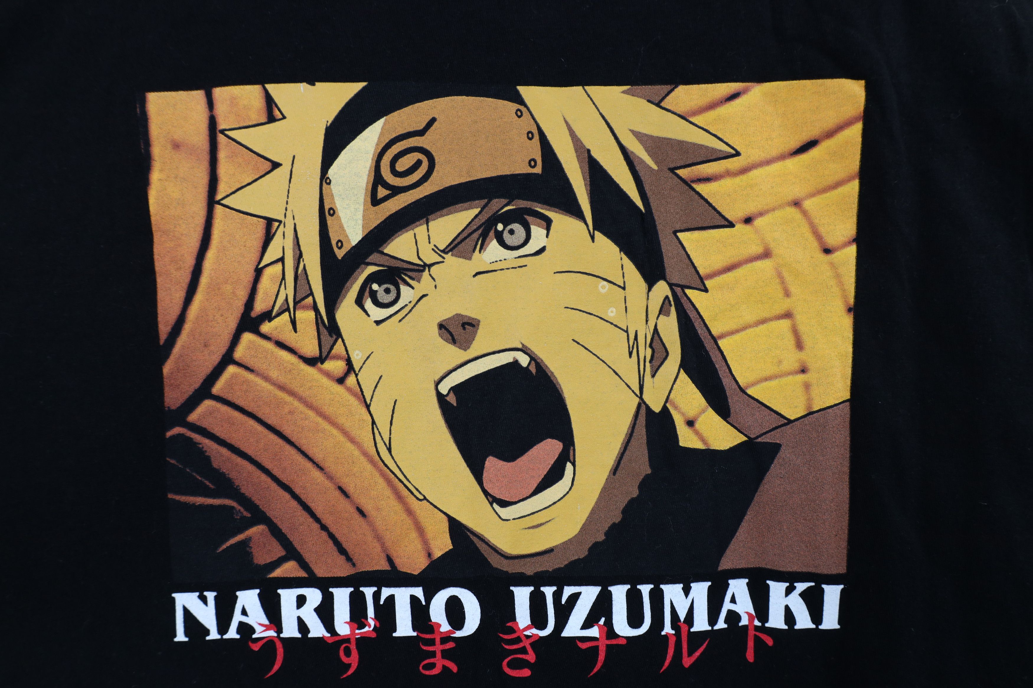 Vintage Vintage Y2K 2007 Naruto Uzumaki Anime Short Sleeve T-Shirt Size US XL / EU 56 / 4 - 4 Thumbnail