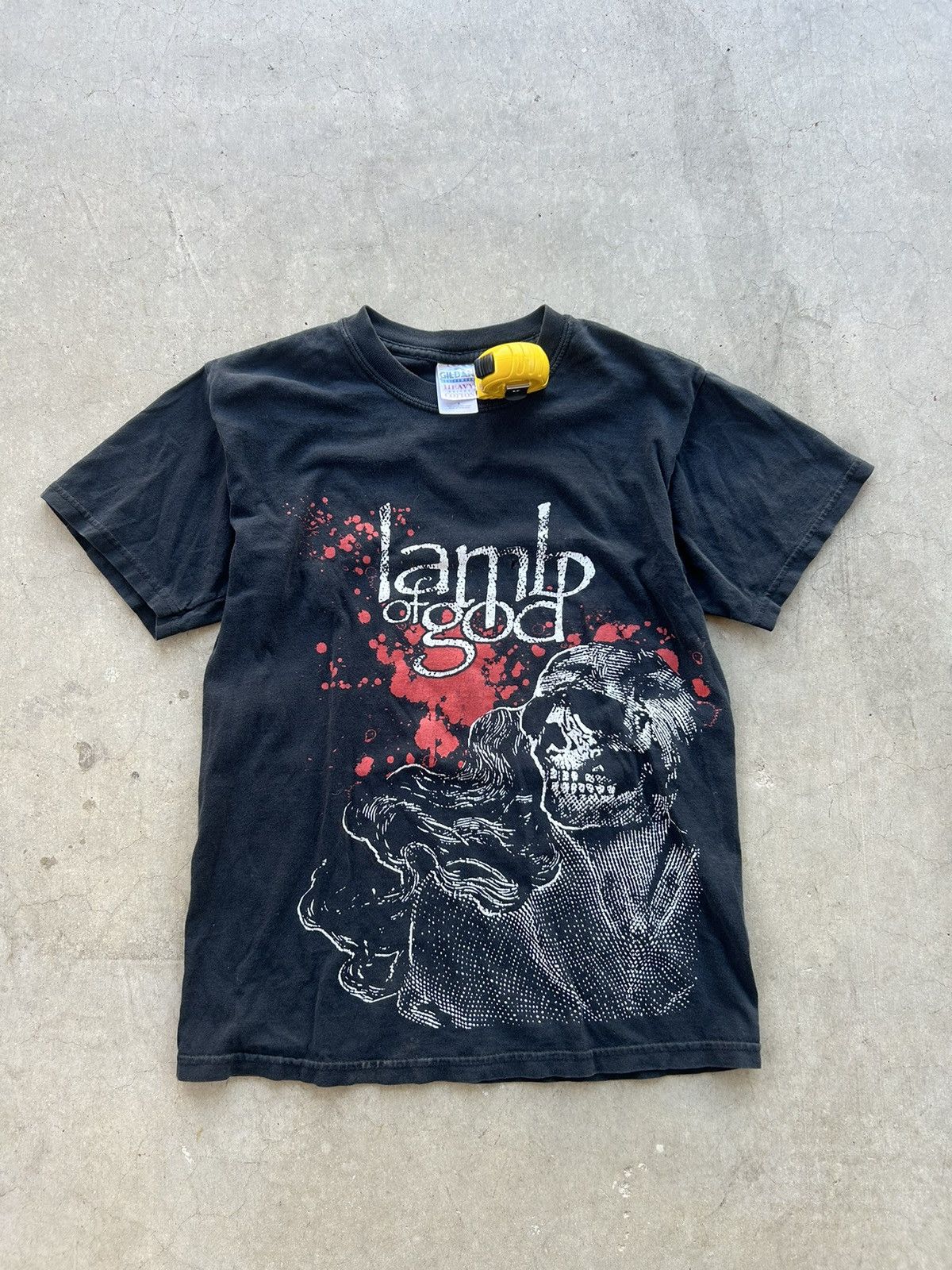Band Tees × Vintage Y2K Lamb Of God T Shirt Grunge Size US S / EU 44-46 / 1 - 1 Thumbnail
