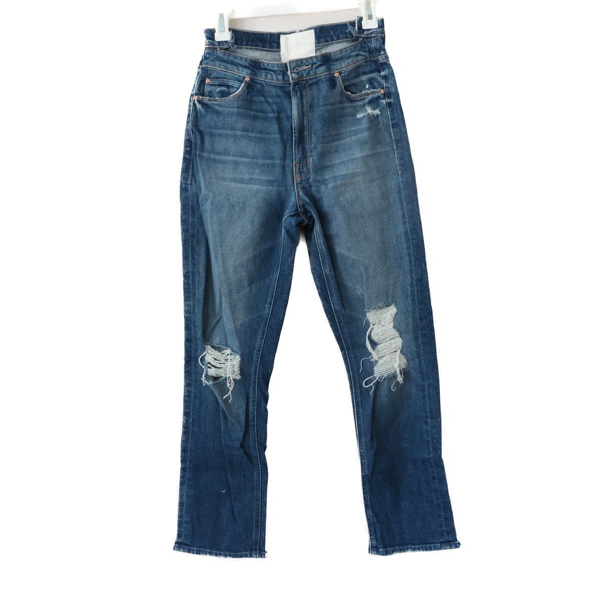 MOTHER Cotton Blend Jeans With Embroidered Monogram | Grailed