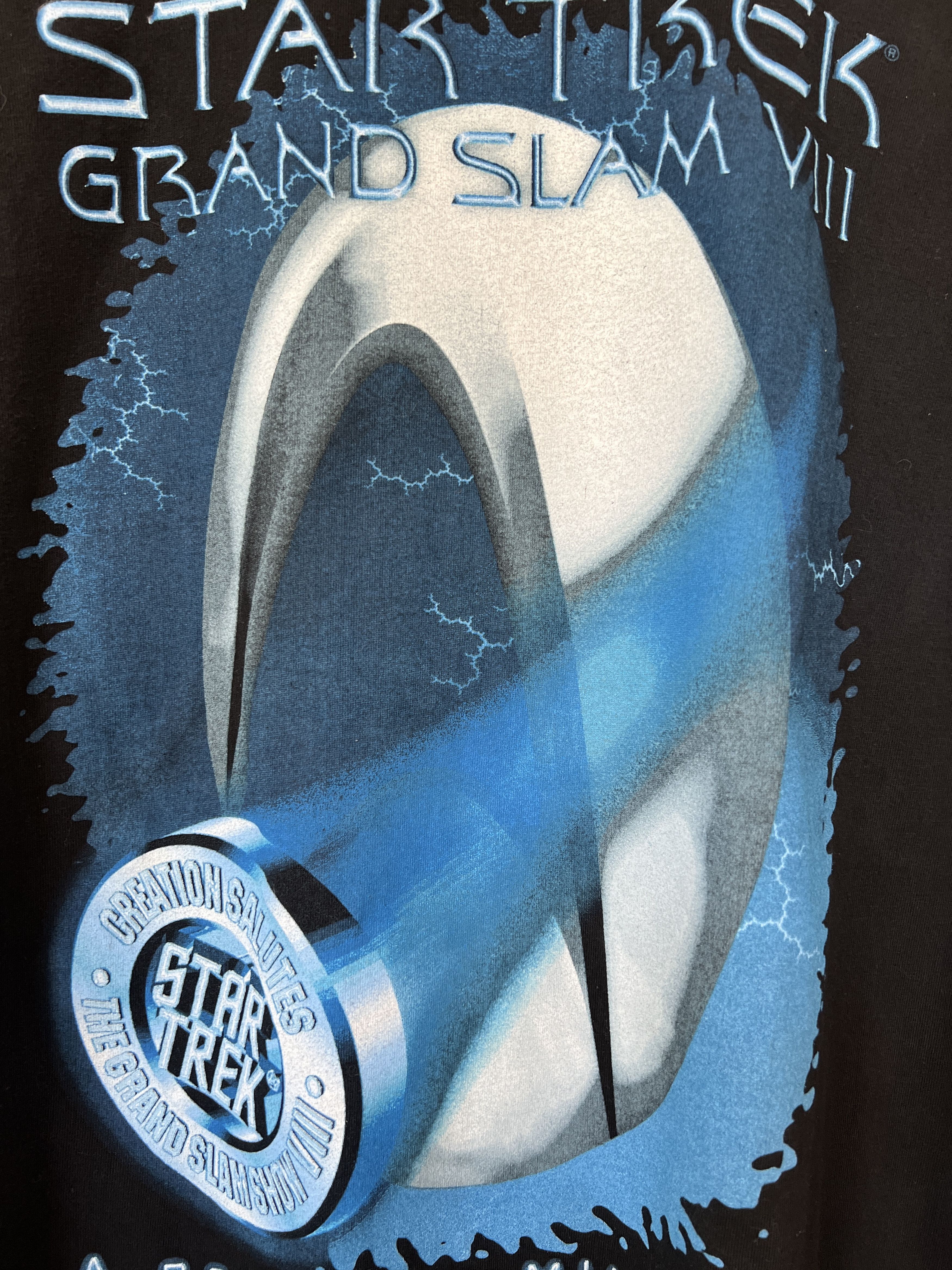 Vintage Vintage 2000 Star Trek Grand Slam VIII Movie T-shirt Size US XL / EU 56 / 4 - 9 Thumbnail