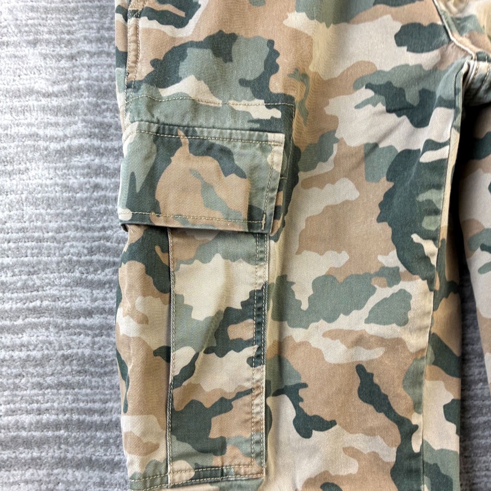 Levi's Levi's Pants Mens 32x32 Green Cargo Military Woodland Camouflage Twill Army/Cargo/5-Pocket/Regular Fit Size US 32 / EU 48 - 4 Thumbnail