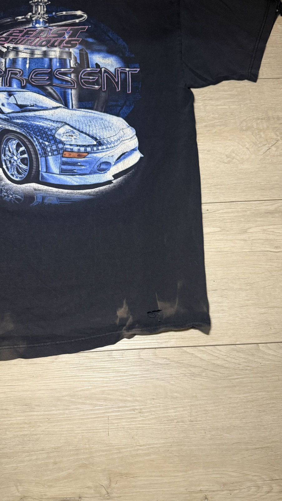 Giant Vintage / Y2K 2000s 2 Fast 2 Furious Movie Promo Shirt Size US L / EU 52-54 / 3 - 3 Thumbnail