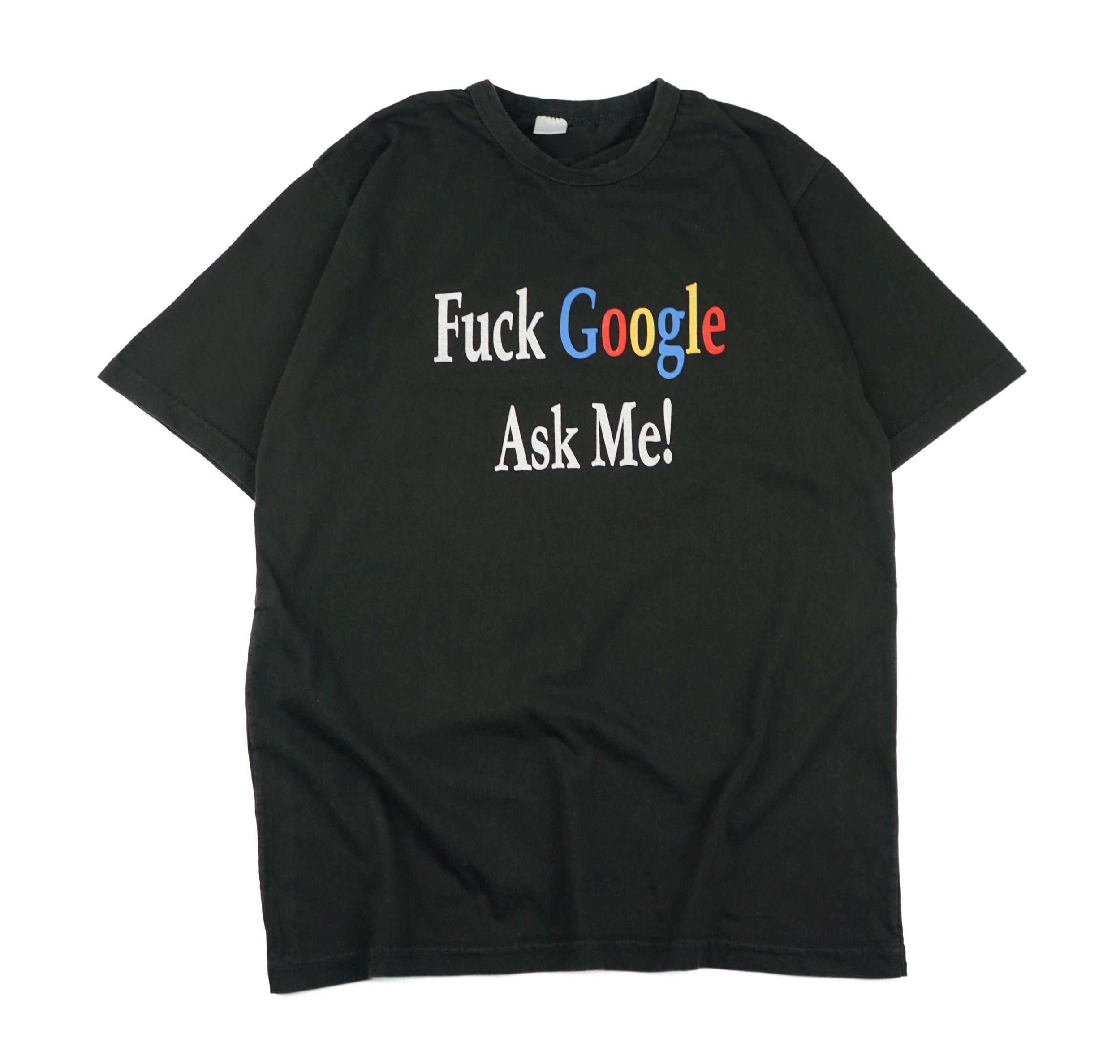Vintage Vintage Fck Google Ask Me T-Shirt Size US M / EU 48-50 / 2 - 1 Thumbnail