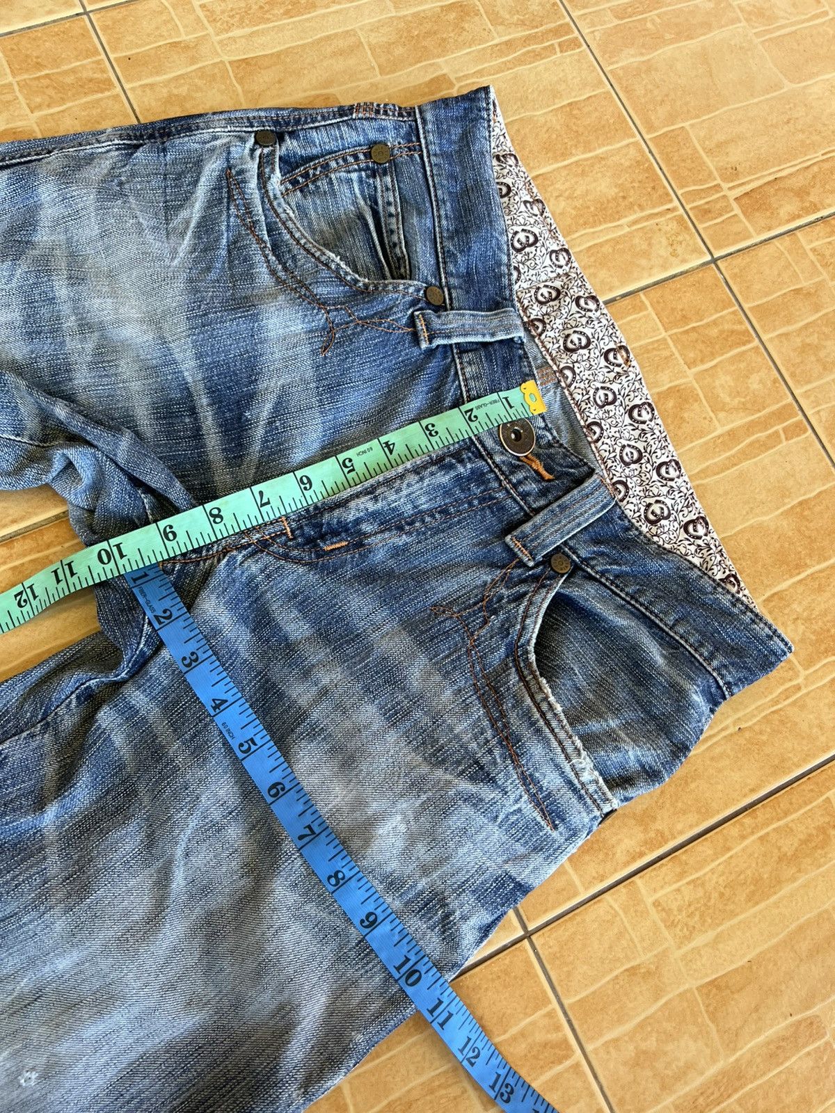 Edwin Vintage Edwin 503 Flare Mud Wash Jean Size US 31 - 4 Thumbnail