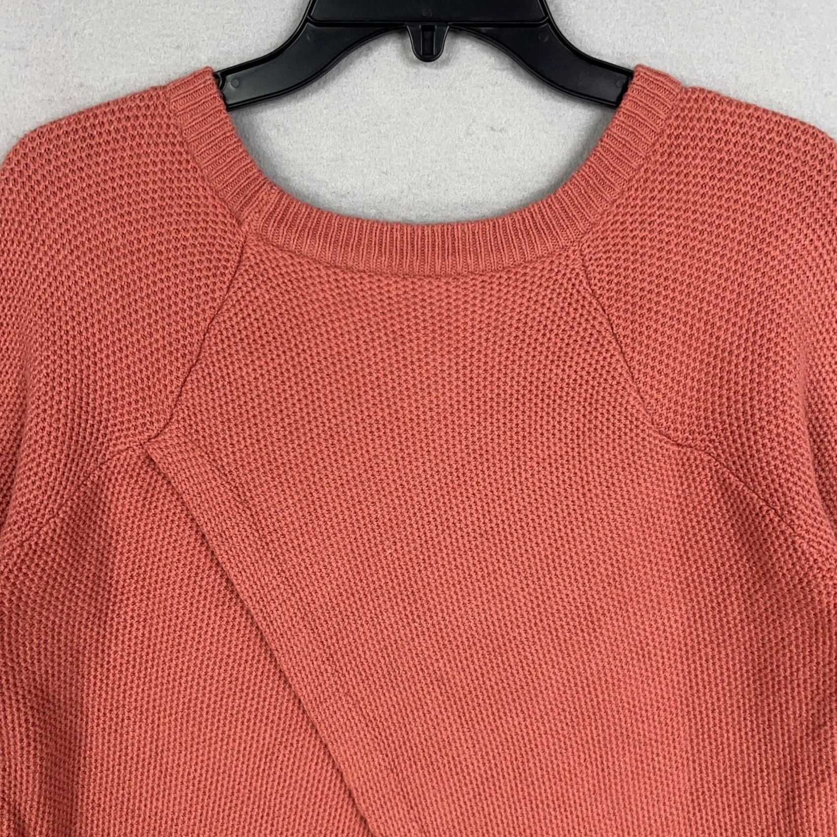 Madewell Madewell Sweater Womens Small Coral Province Cross Back Pullover Tulip Minimal Size S / US 4 / IT 40 - 7 Thumbnail