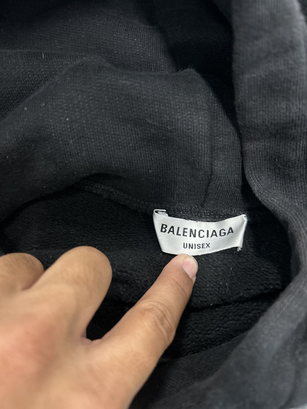 Balenciaga Balenciaga Slime Hoodie Unisex Black Size US M / EU 48-50 / 2 - 3 Thumbnail