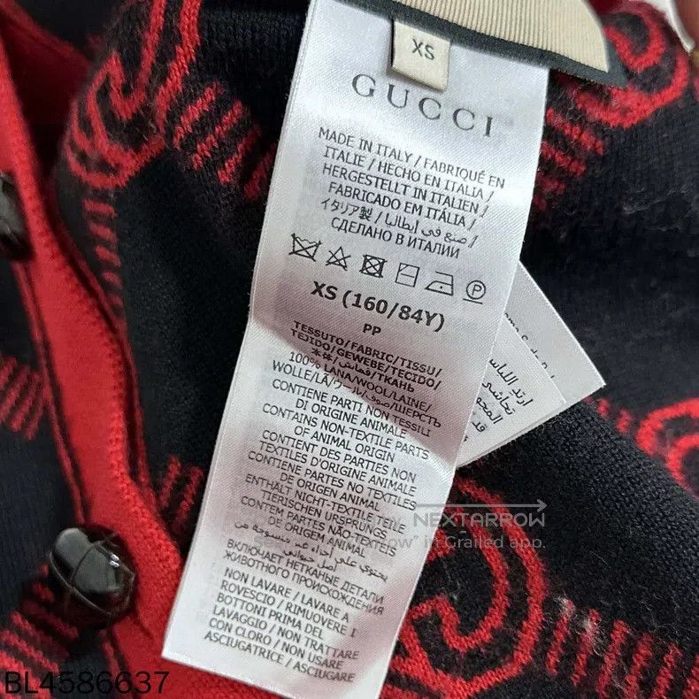 Gucci Gucci Old flower double-sided wear vest cardigan Size XS / US 0-2 / IT 36-38 - 5 Thumbnail
