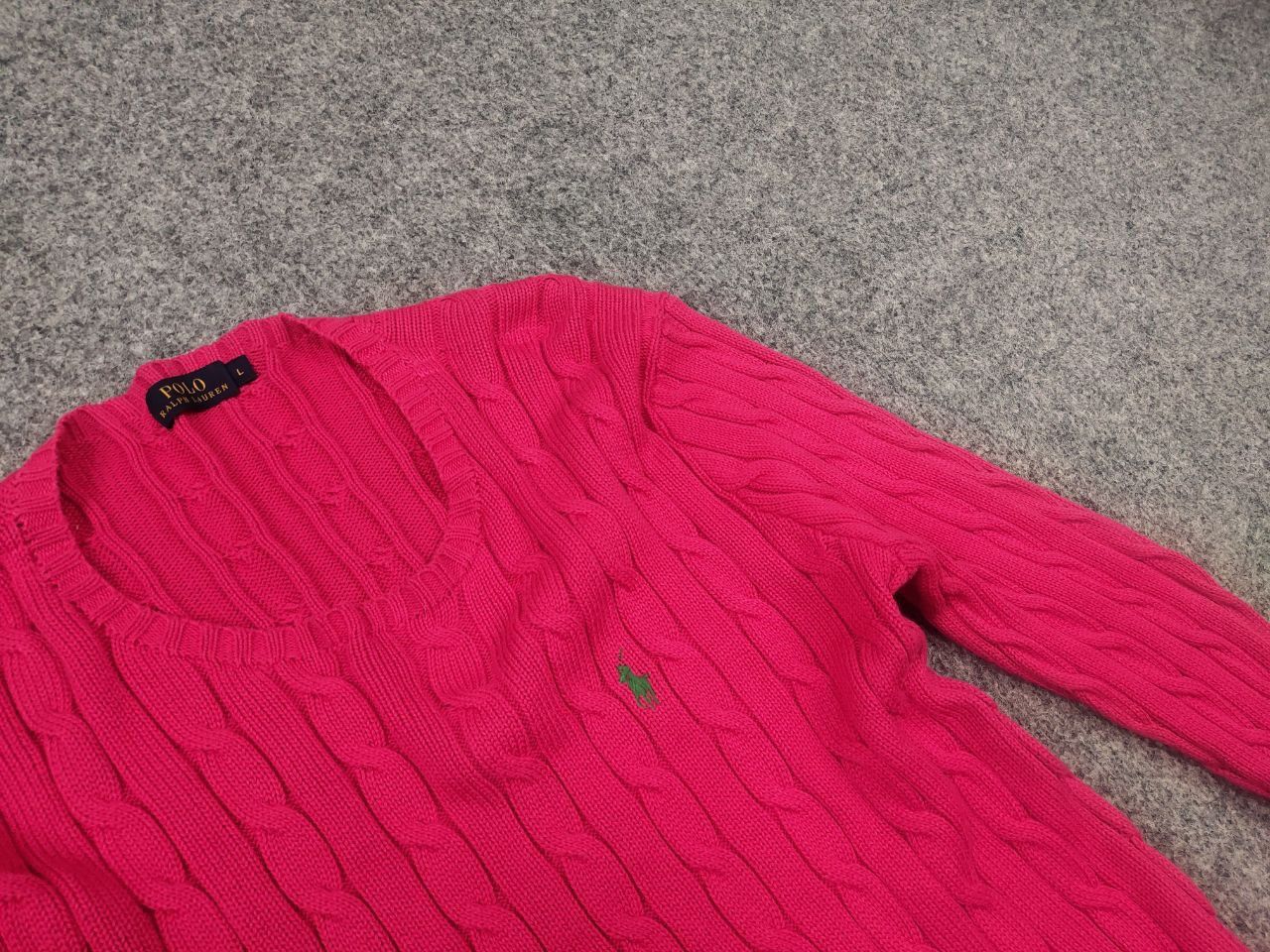 Polo Ralph Lauren Polo Ralph Lauren Cable-Knit textured Sweater Vintage Y2K Size L / US 10 / IT 46 - 5 Thumbnail