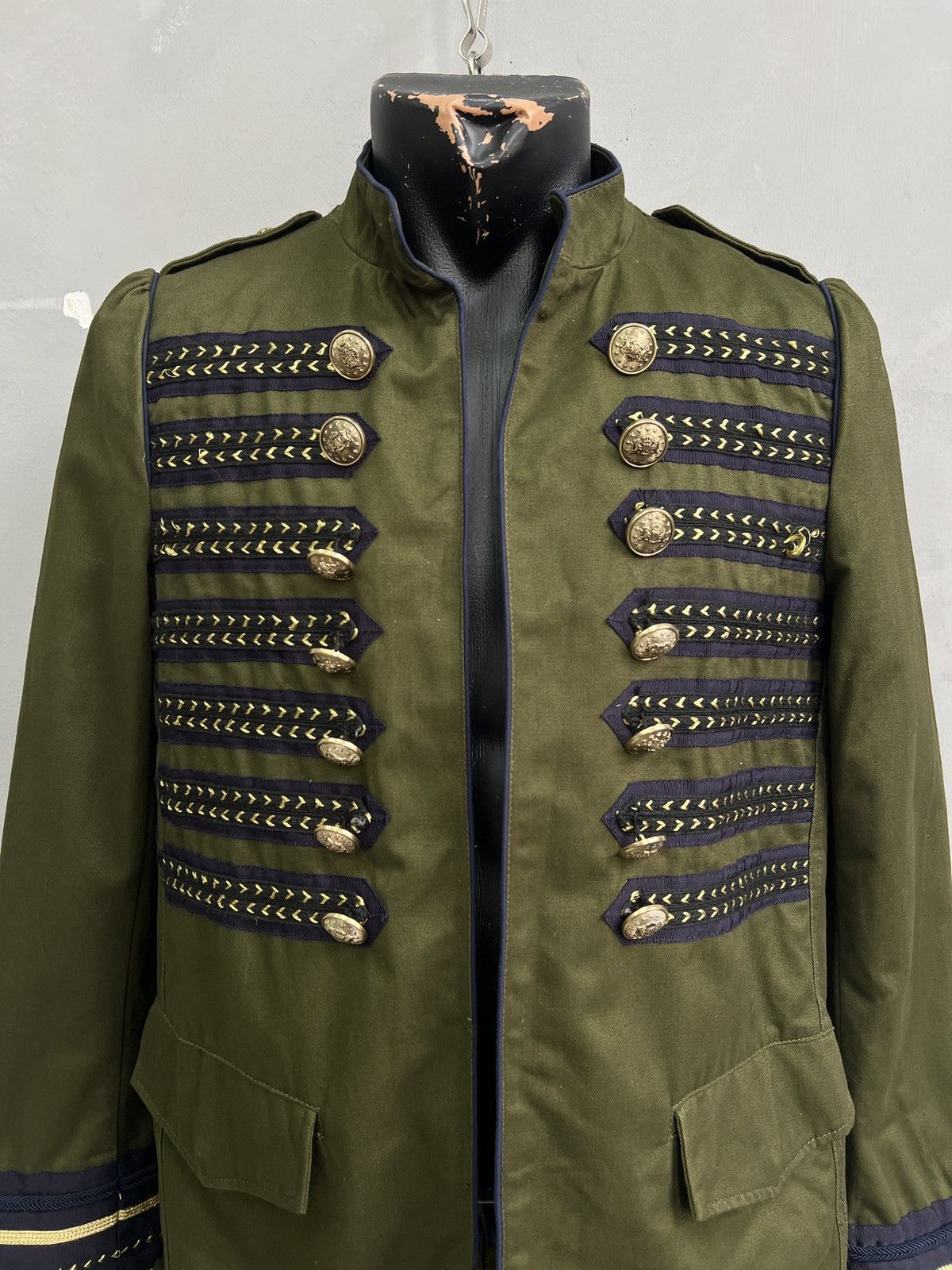 Kapital Hussar napoleon olive jacket buttons kapital style y2k Size US M / EU 48-50 / 2 - 2 Thumbnail