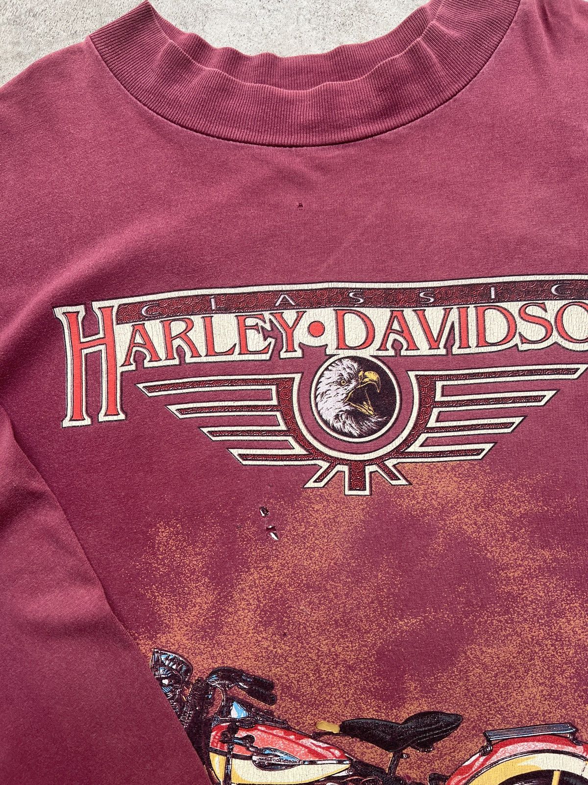 Vintage Vintage Harley Davidson - 1990S Size US L / EU 52-54 / 3 - 3 Thumbnail
