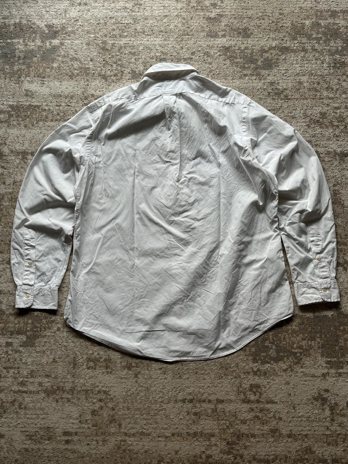 Polo Ralph Lauren Polo Ralph Lauren Small Pony Sz XL White Shirt Size US XL / EU 56 / 4 - 11 Thumbnail