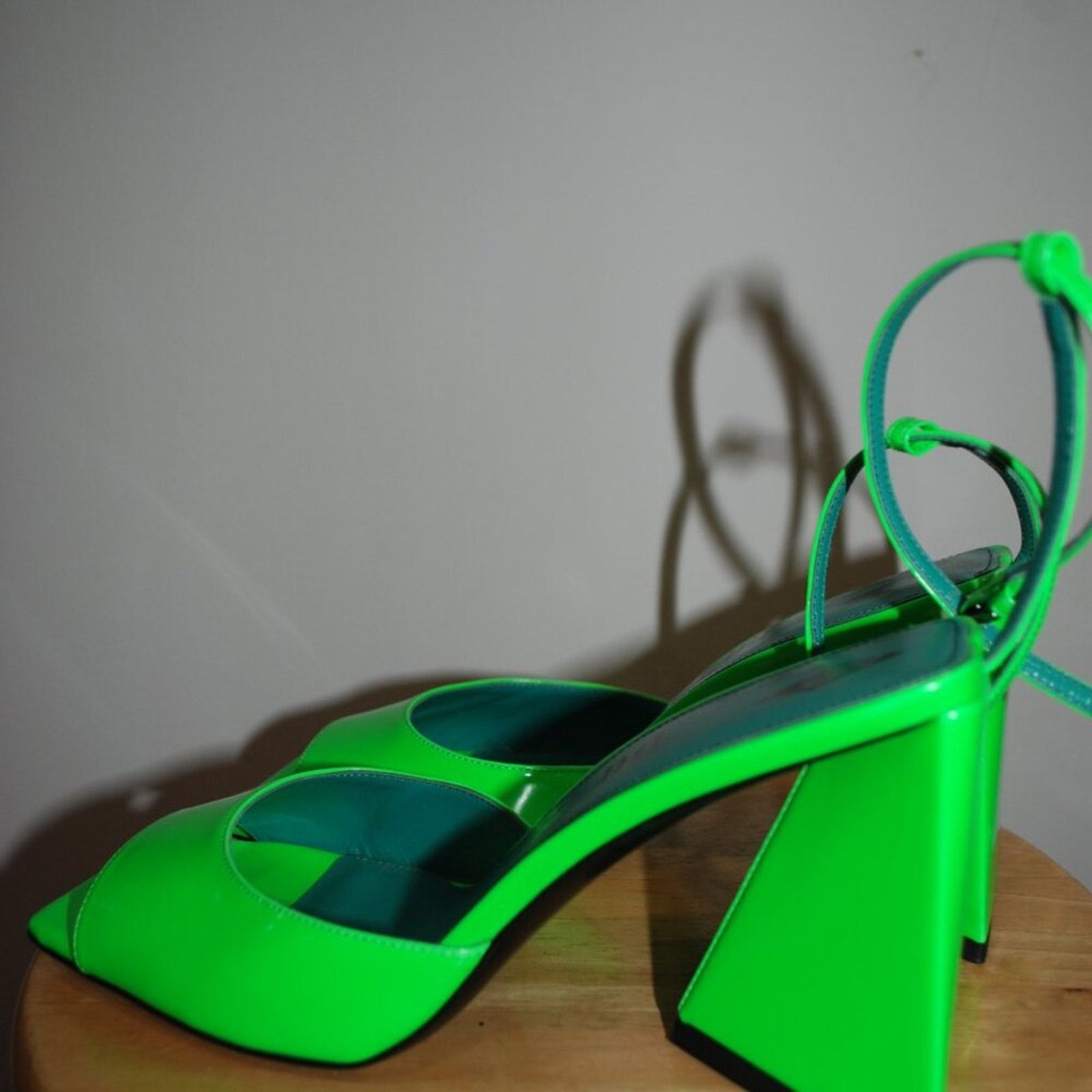 The Attico The Attico Piper Sandal 85mm | Fluorescent IT39.5 / US9.5 Size US 9.5 / IT 39.5 - 3 Thumbnail