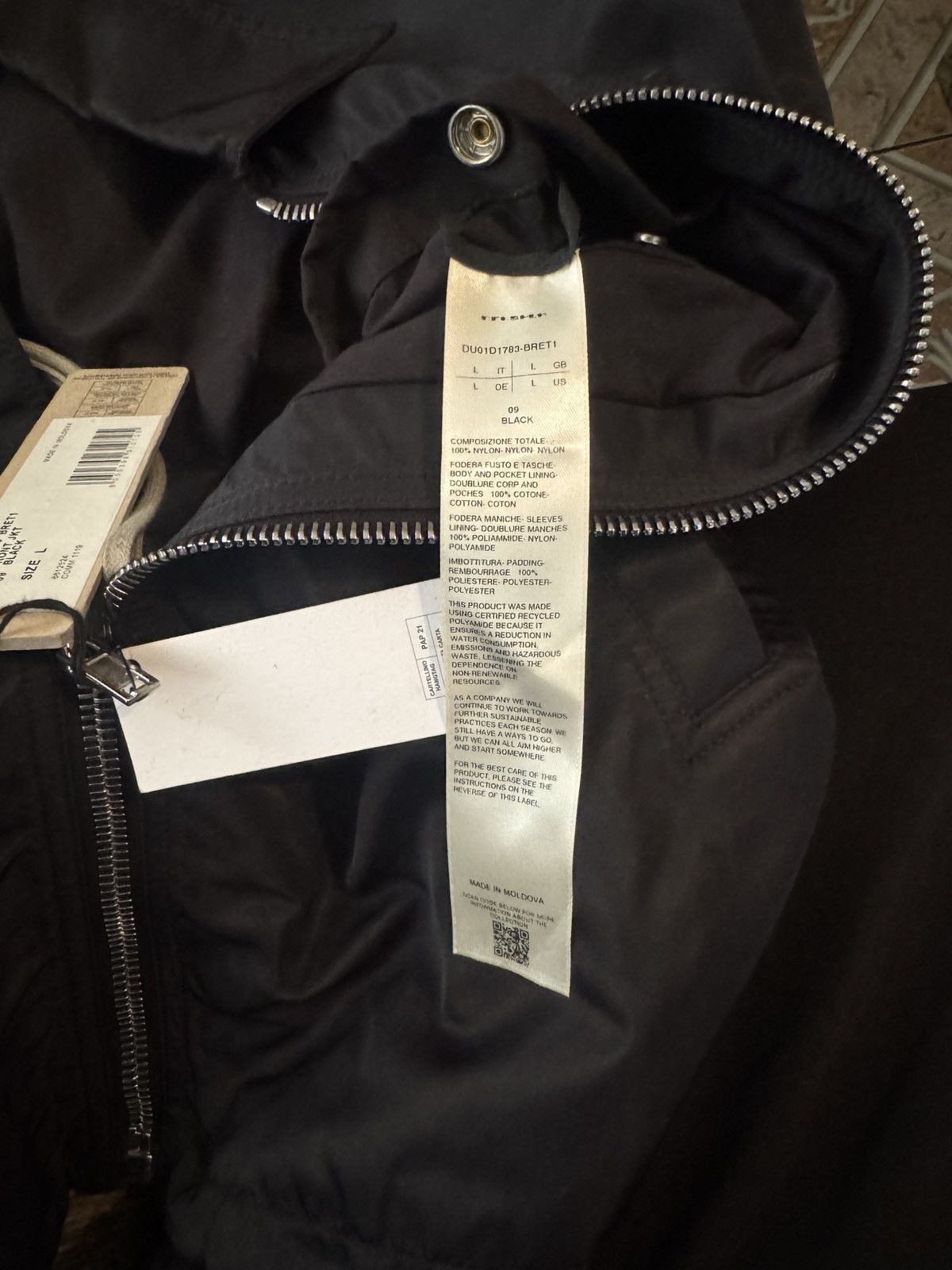 Rick Owens Drkshdw Rick Owens DRKSHDW Zipfront jacket Size US L / EU 52-54 / 3 - 6 Thumbnail