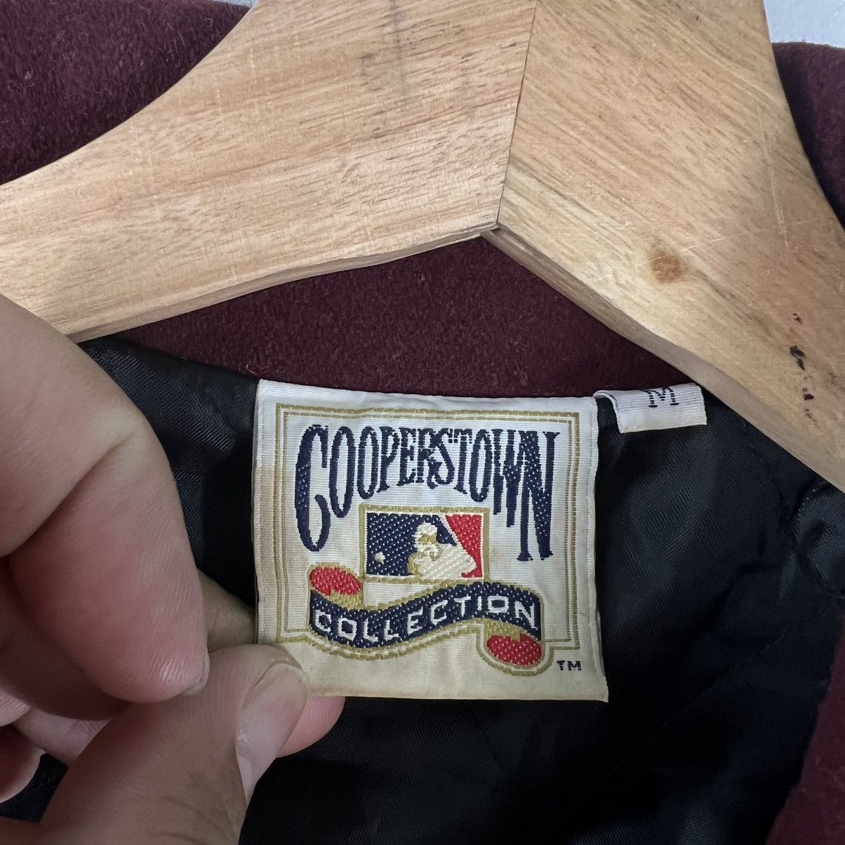 MLB 🔥VINTAGE VARSITY JACKET COOPERSTOWN SUMITOMO CORPORATION Size US M / EU 48-50 / 2 - 11 Thumbnail