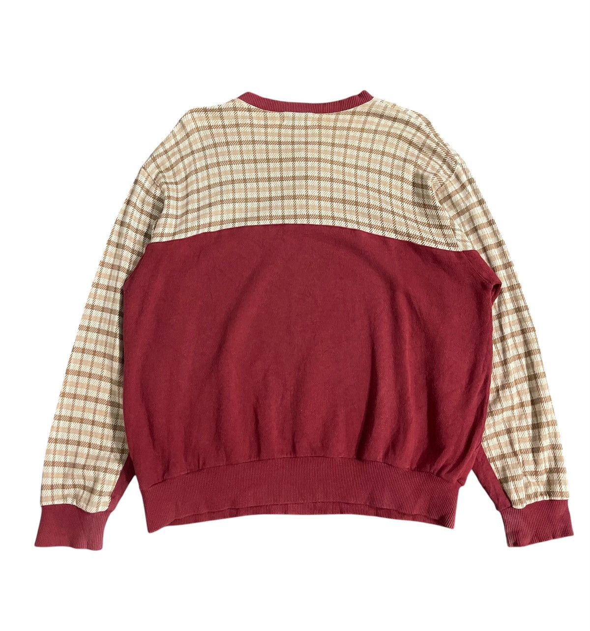 Burberry × Vintage Vintage burberrys Half button Sweatshirt Size US L / EU 52-54 / 3 - 2 Thumbnail