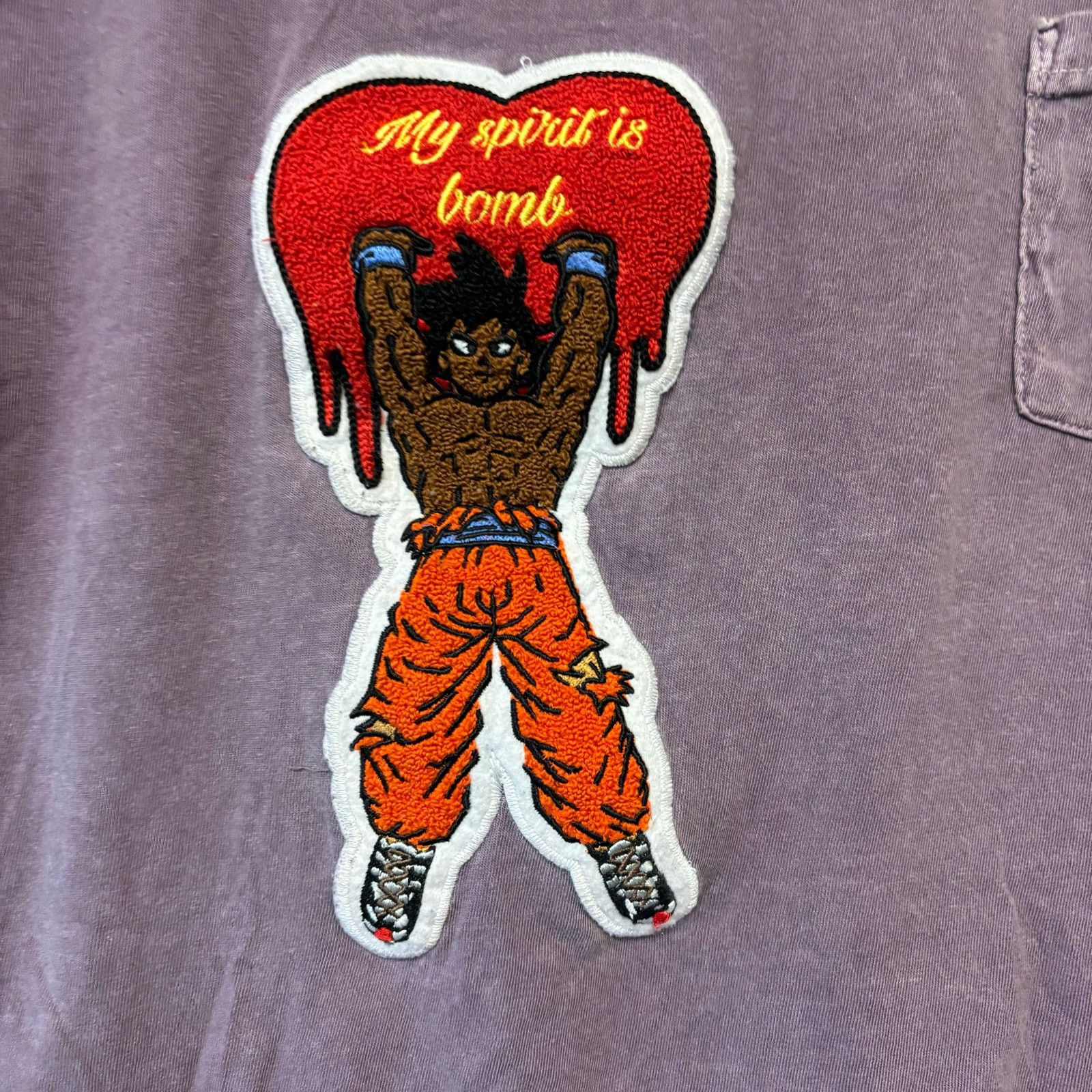 Comfort Colors Comfort Colors Shirt Patch My Spirit is Bomb Give Recieve Size US L / EU 52-54 / 3 - 7 Thumbnail