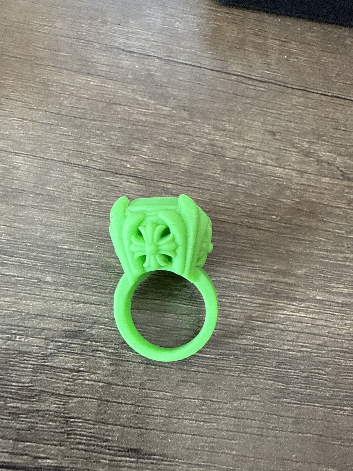 Chrome Hearts one size green silicone ring Size ONE SIZE - 1 Thumbnail