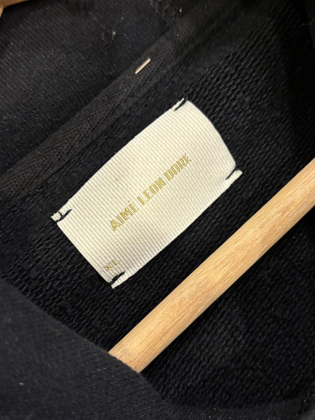 Aime Leon Dore Aime Leon Dore Hoodie - Black Size US XL / EU 56 / 4 - 3 Thumbnail