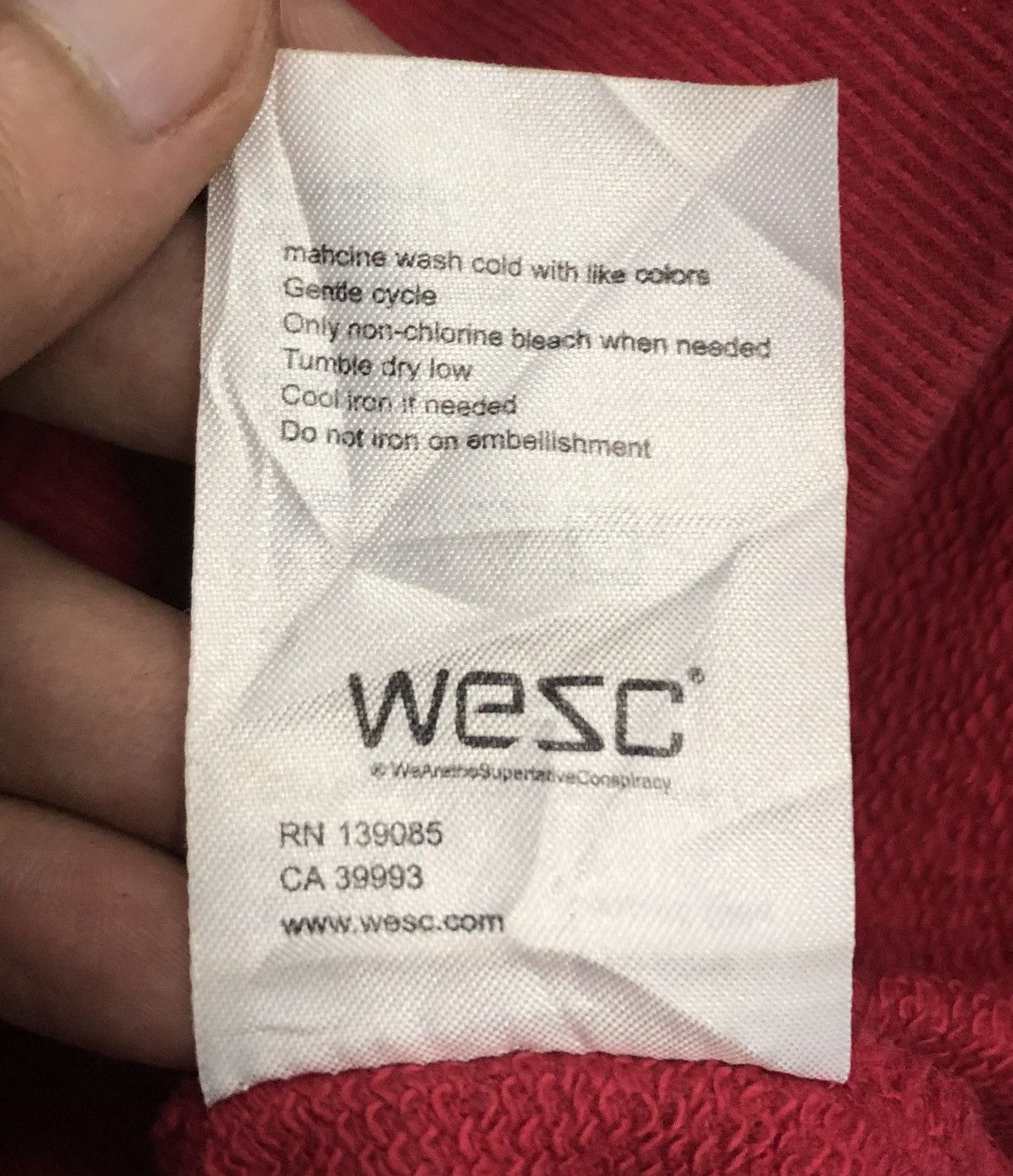 Vintage × WeSC Vintage WESC Leopard Crew Men's Ragian Crew Neck Sweatshirt Size US XXL / EU 58 / 5 - 8 Thumbnail