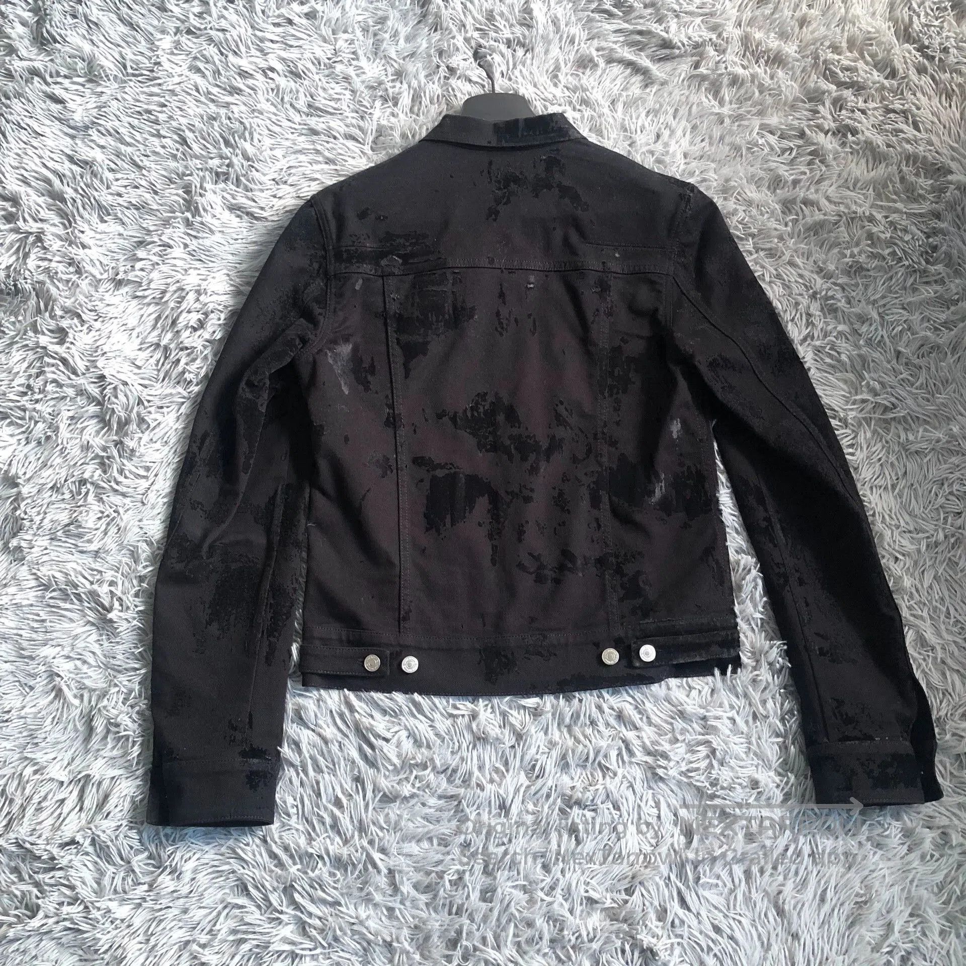 Dior Dior Paint Splatter Distressed Denim Jacket. Size US S / EU 44-46 / 1 - 7 Thumbnail