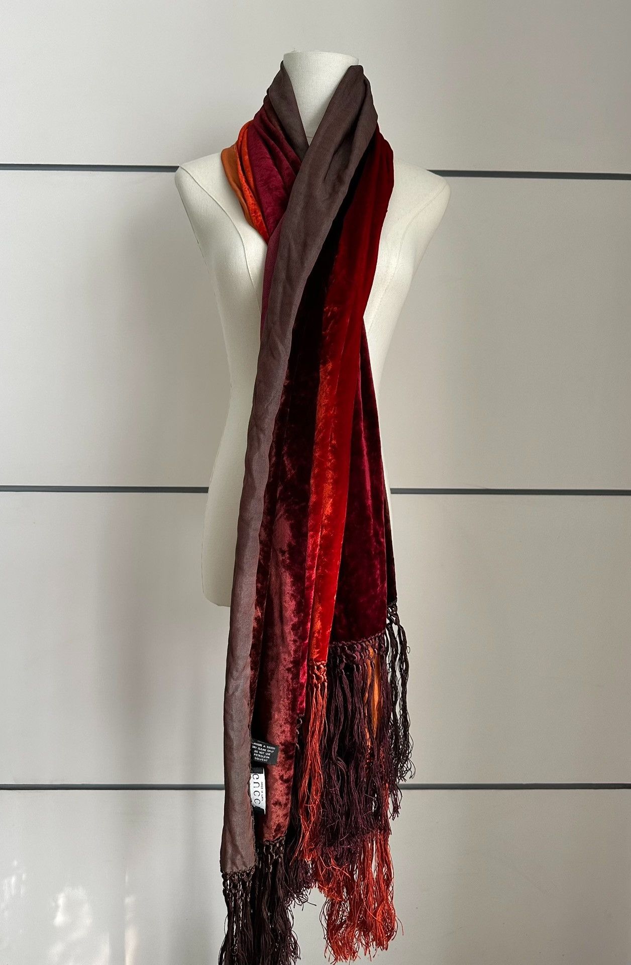 Gucci Gucci TOM FORD velvet scarf| Size ONE SIZE - 2 Thumbnail