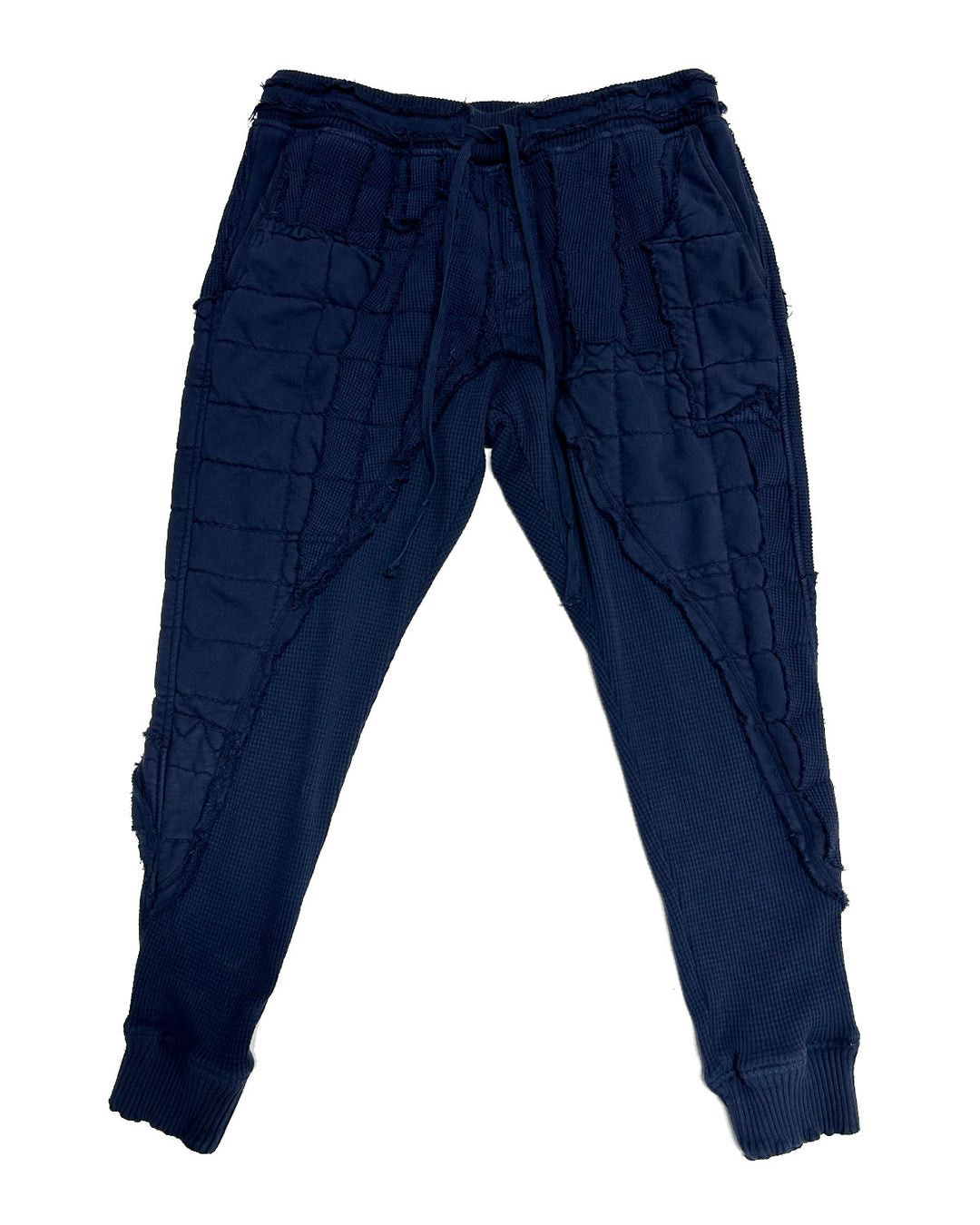 $950 Greg Lauren SAMPLE Stitchwork 50/50 Pants