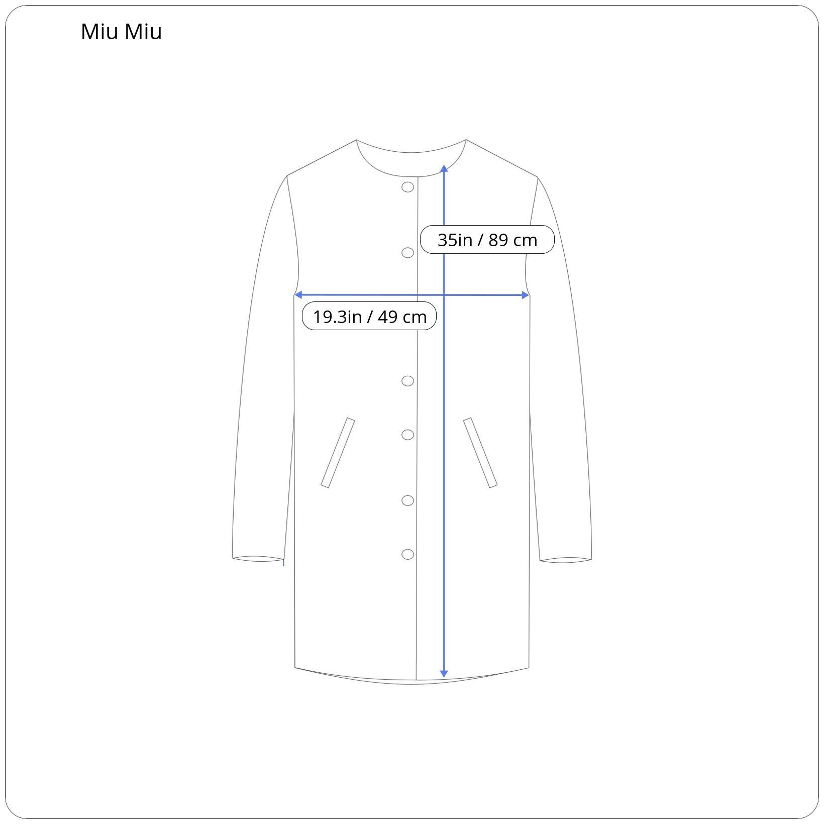 Miu Miu ⚡️QUICK SALE⚡️2008 Miu Miu Black Coat Removable Hood Size M / US 6-8 / IT 42-44 - 11 Thumbnail