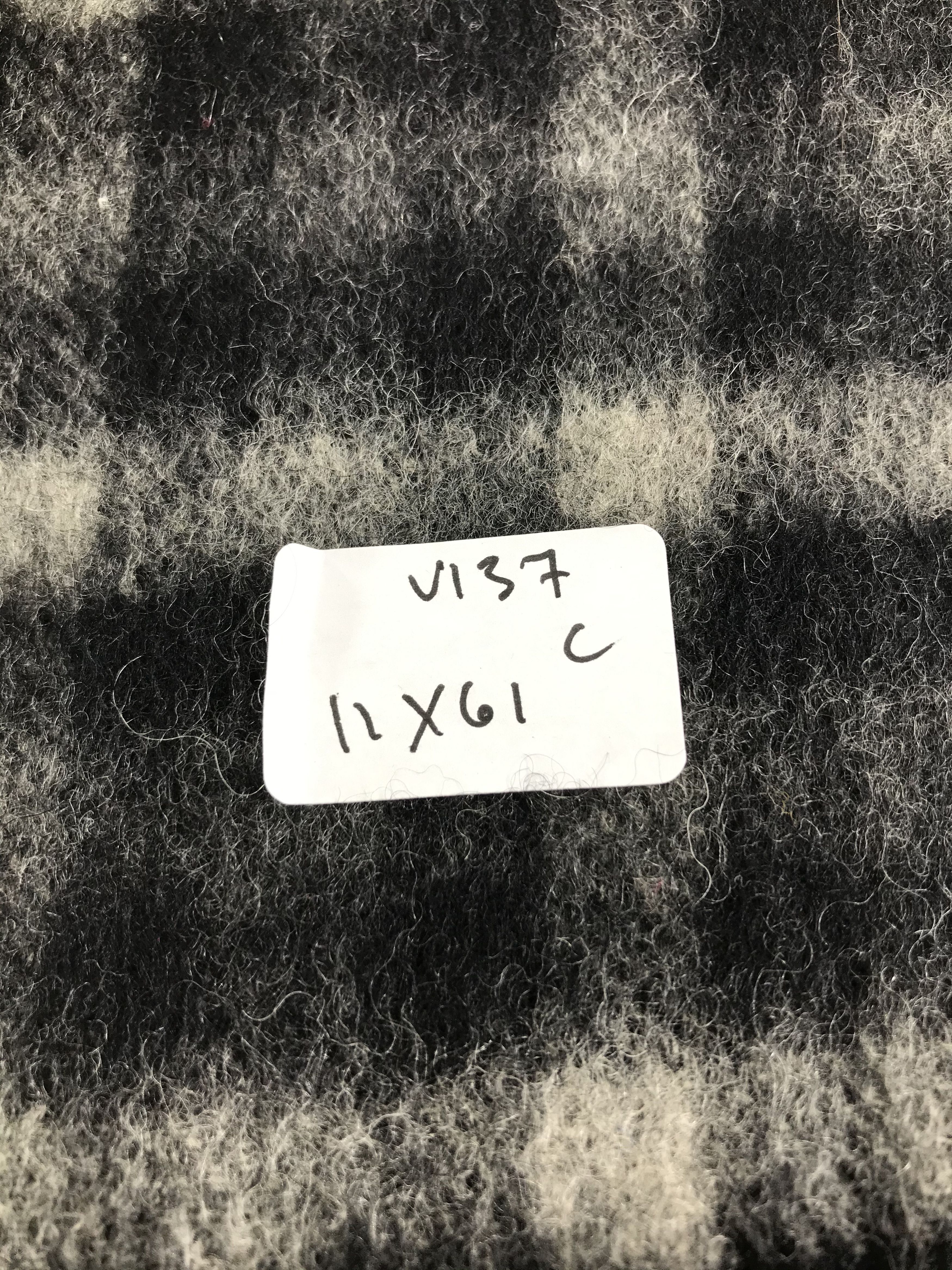 Michel Klein Michel Klein Homme Tartan Scarf Muffler Cashmere V137 Size ONE SIZE - 6 Thumbnail